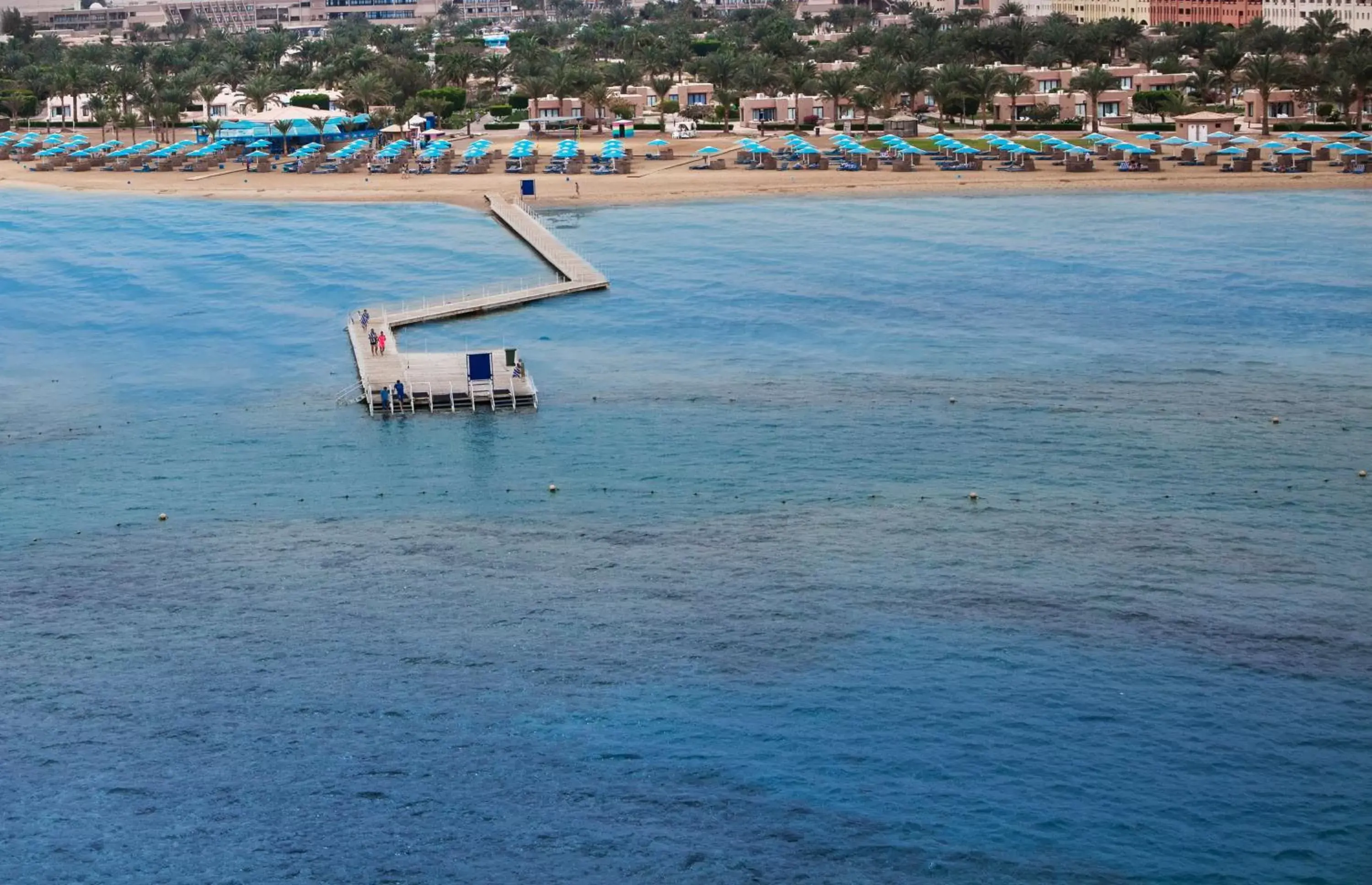 Beach in Pharaoh Azur Resort