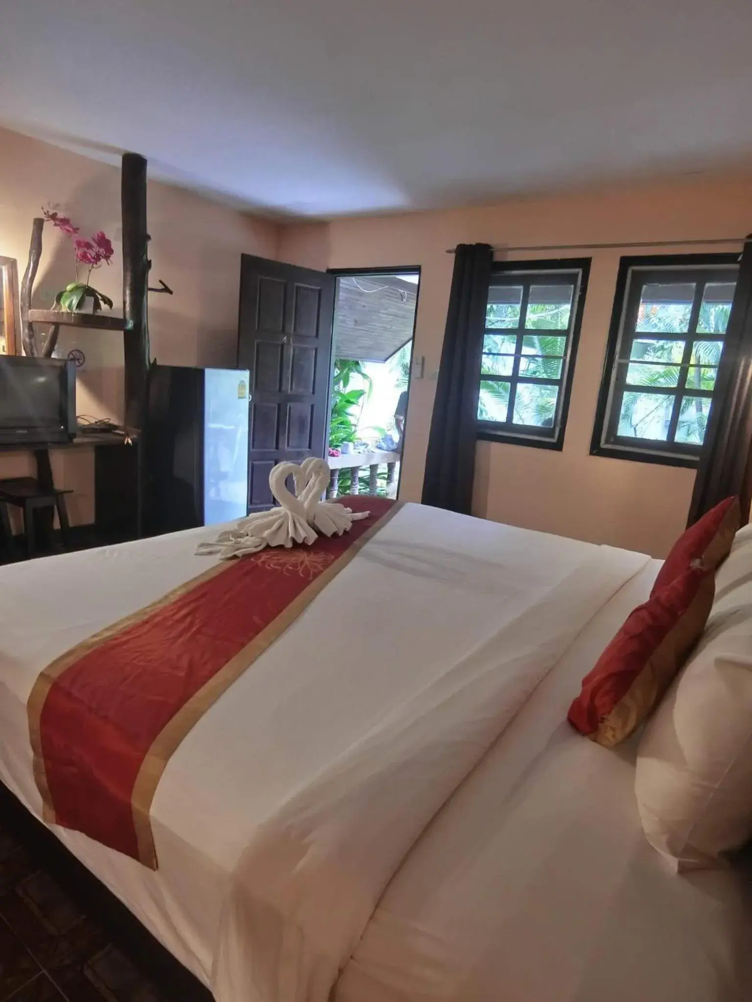 Bed in The Krabi Forest Homestay