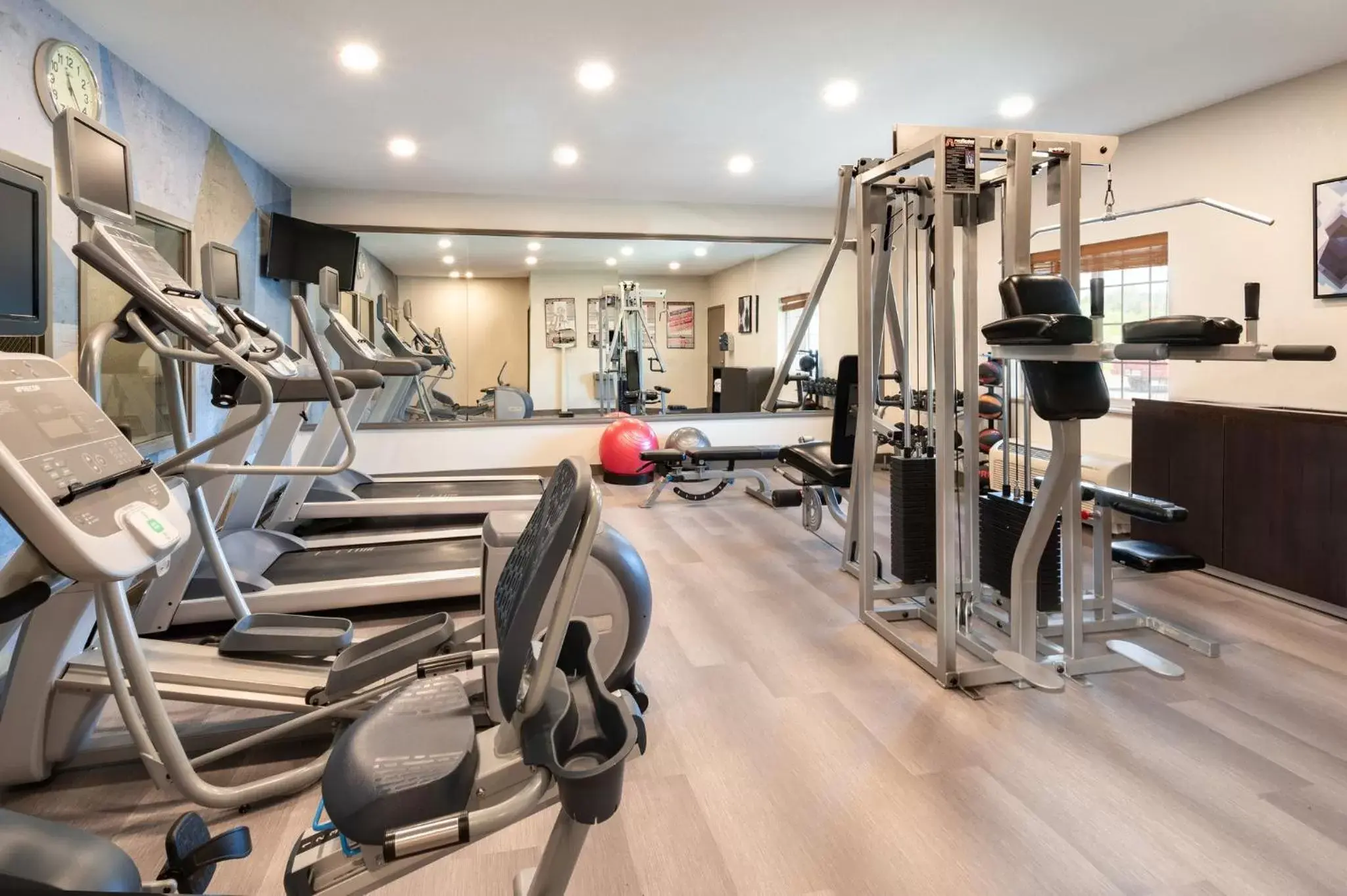 Fitness centre/facilities, Fitness Center/Facilities in Candlewood Suites Watertown Fort Drum, an IHG Hotel