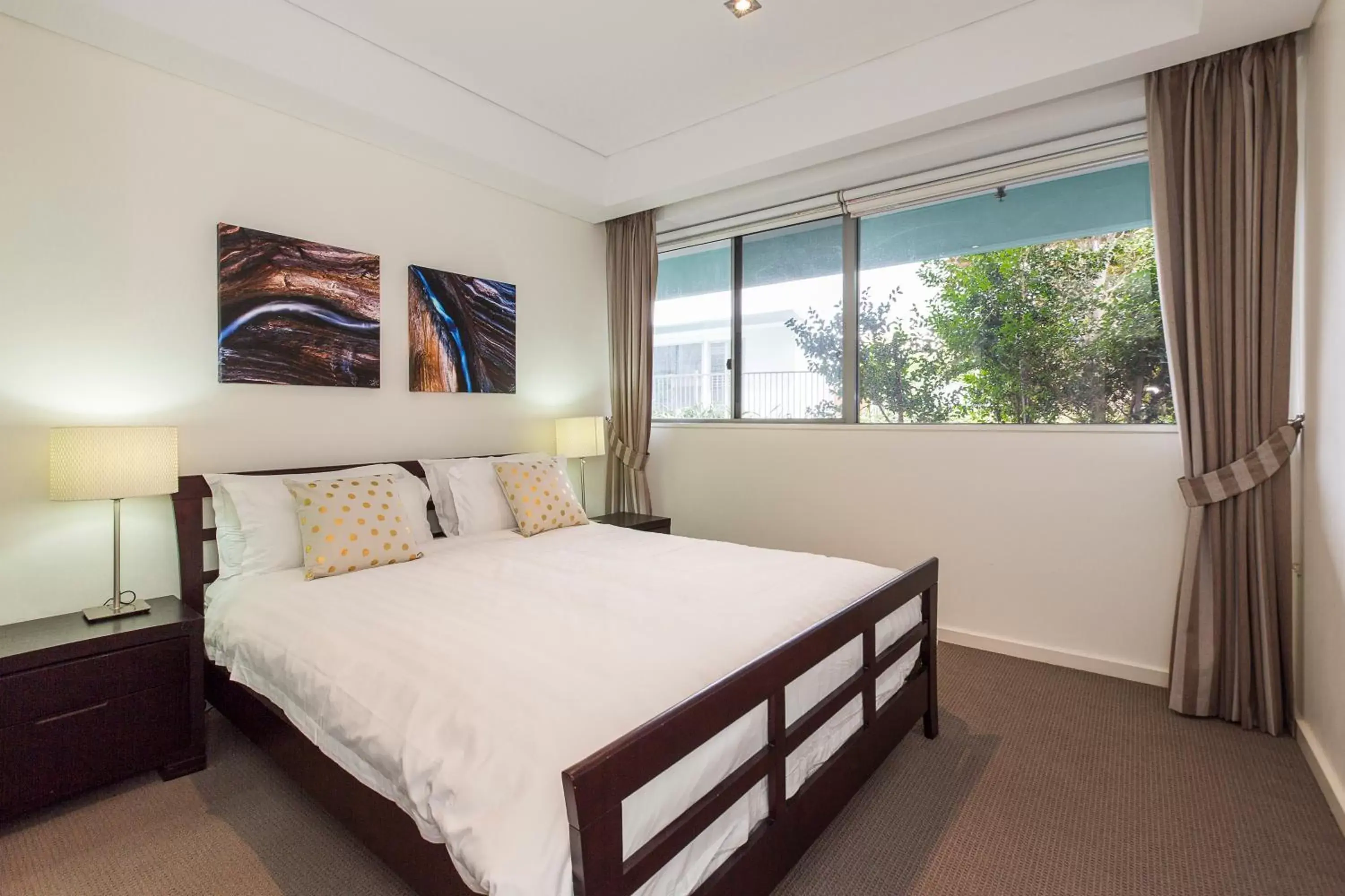 Bedroom, Bed in Gallery Serviced Apartments
