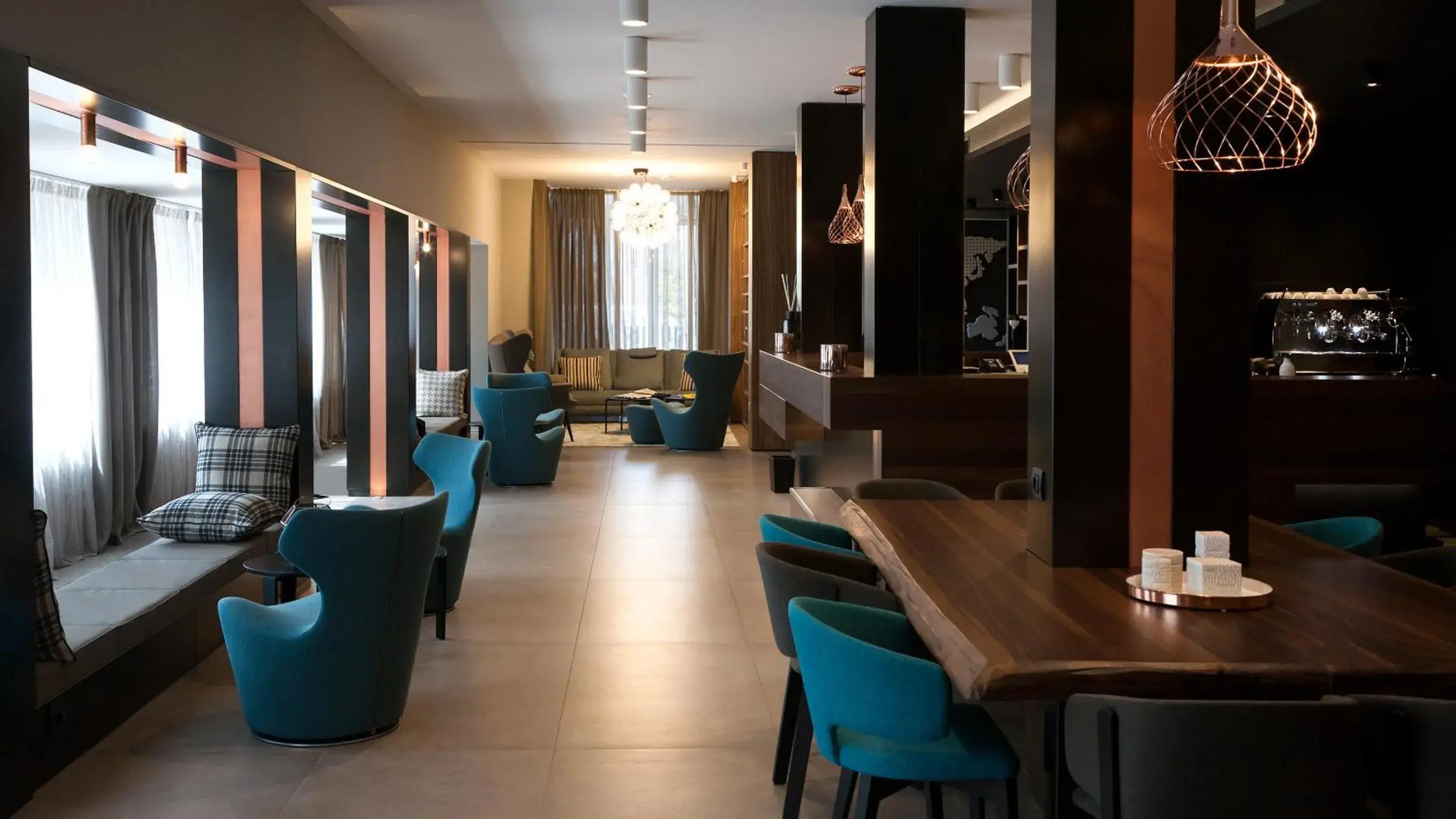 Lobby or reception, Restaurant/Places to Eat in G Hotel Pescara