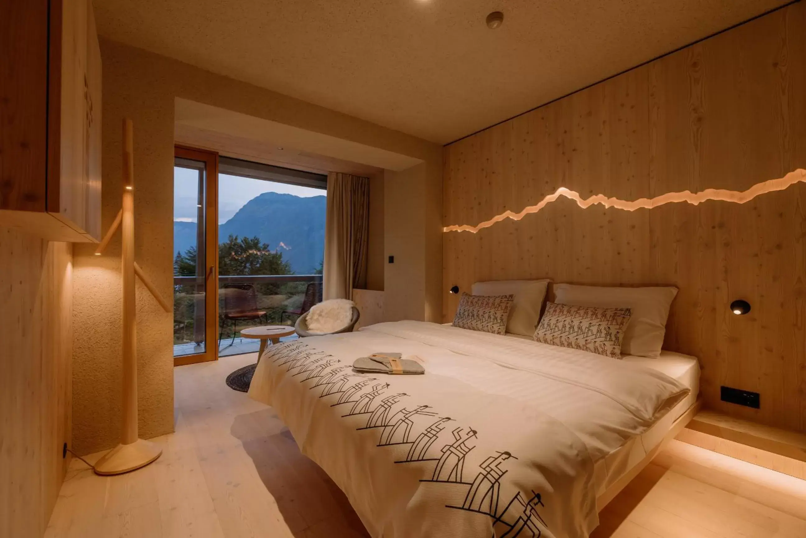 Double Room with Balcony in Hotel Bohinj Double Room with Balcony in Hotel Bohinj