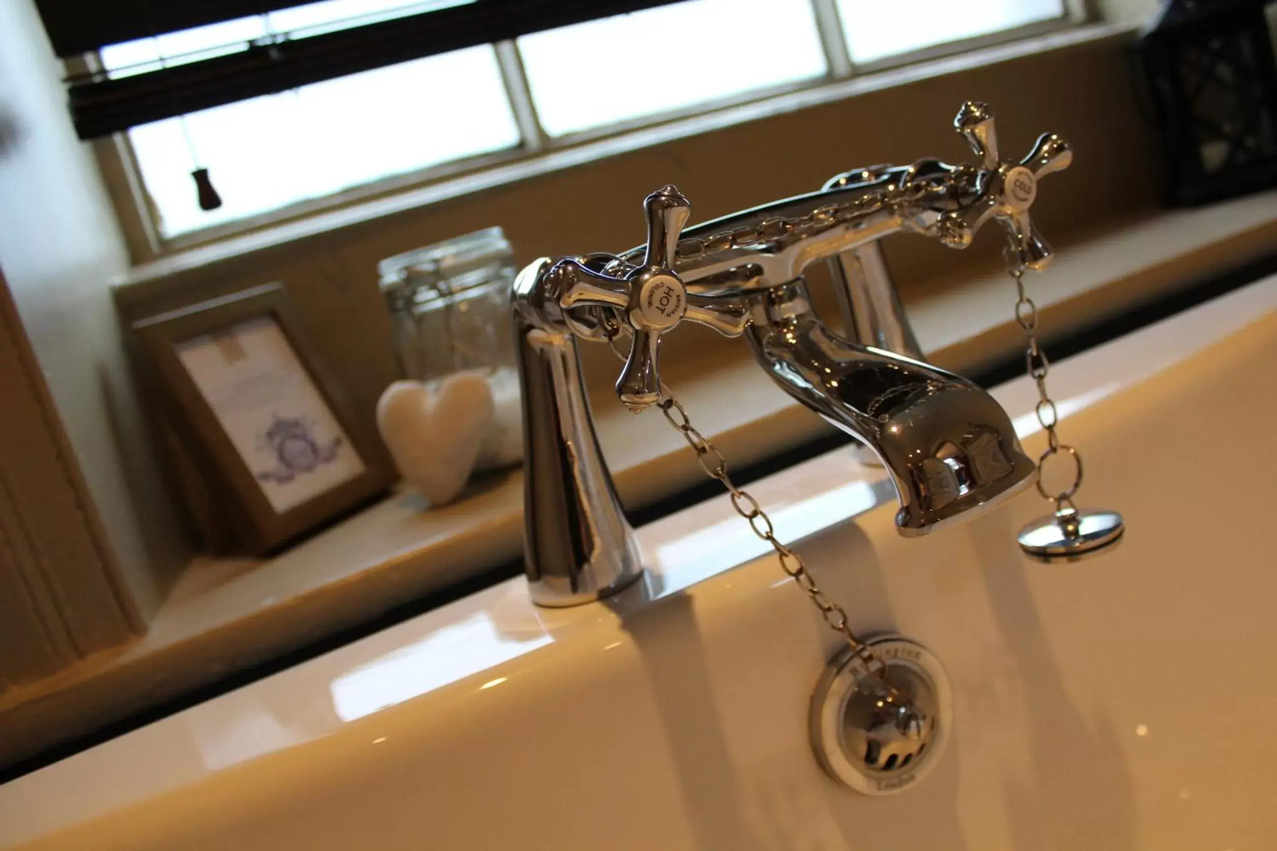 Decorative detail, Bathroom in White Lion