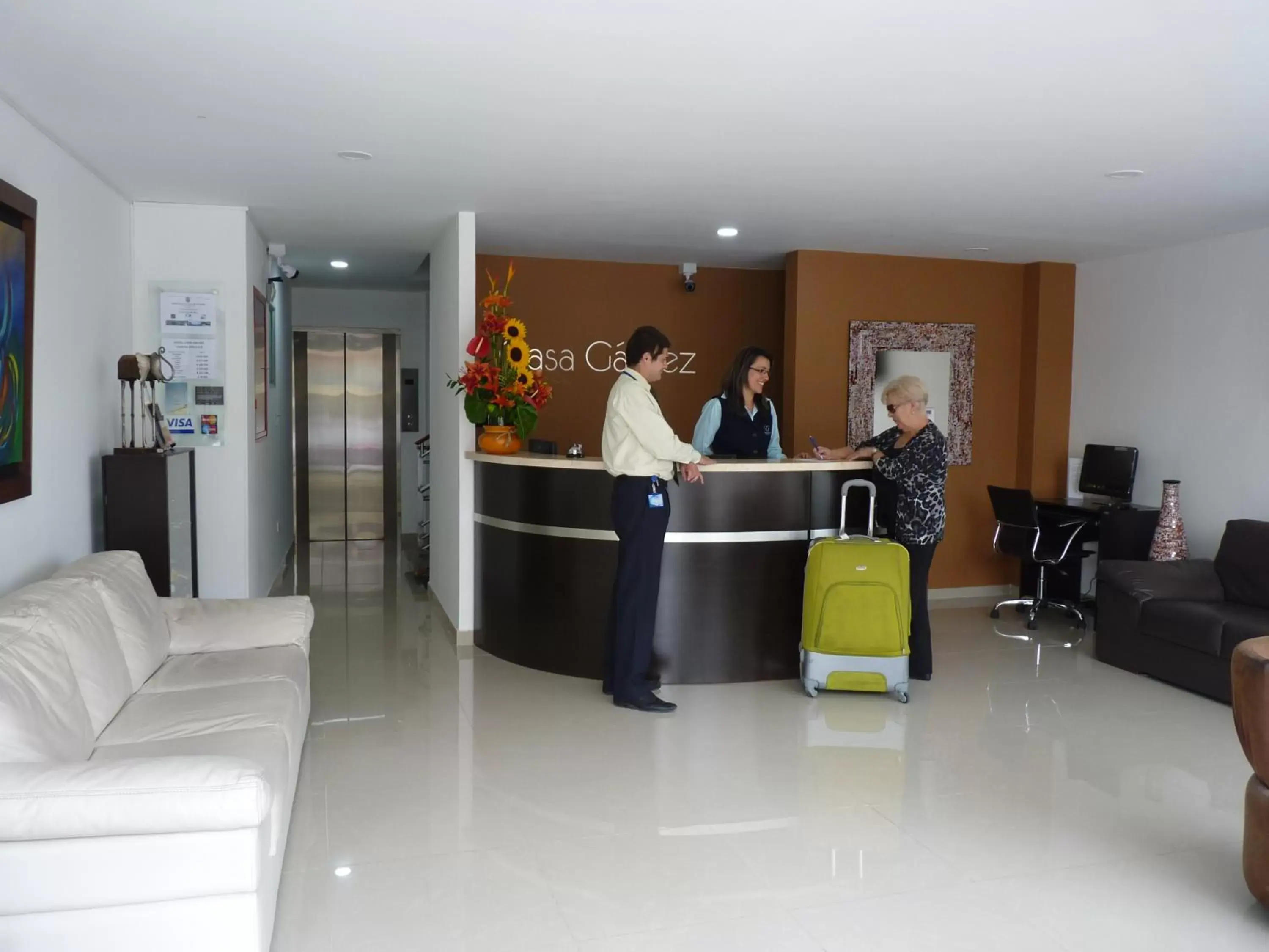 Lobby or reception, Lobby/Reception in Hotel Casa Galvez