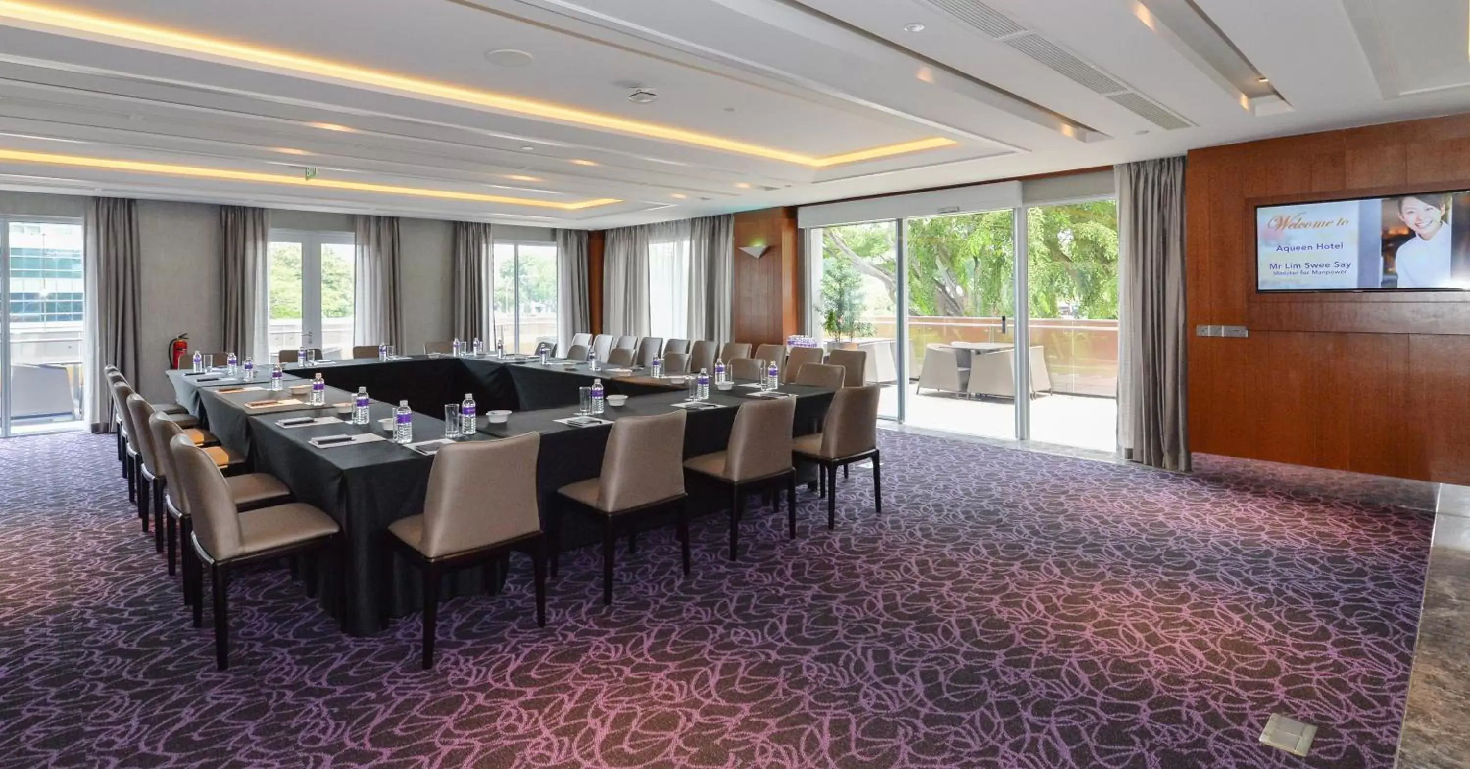 Meeting/conference room, Business Area/Conference Room in Aqueen Hotel Paya Lebar