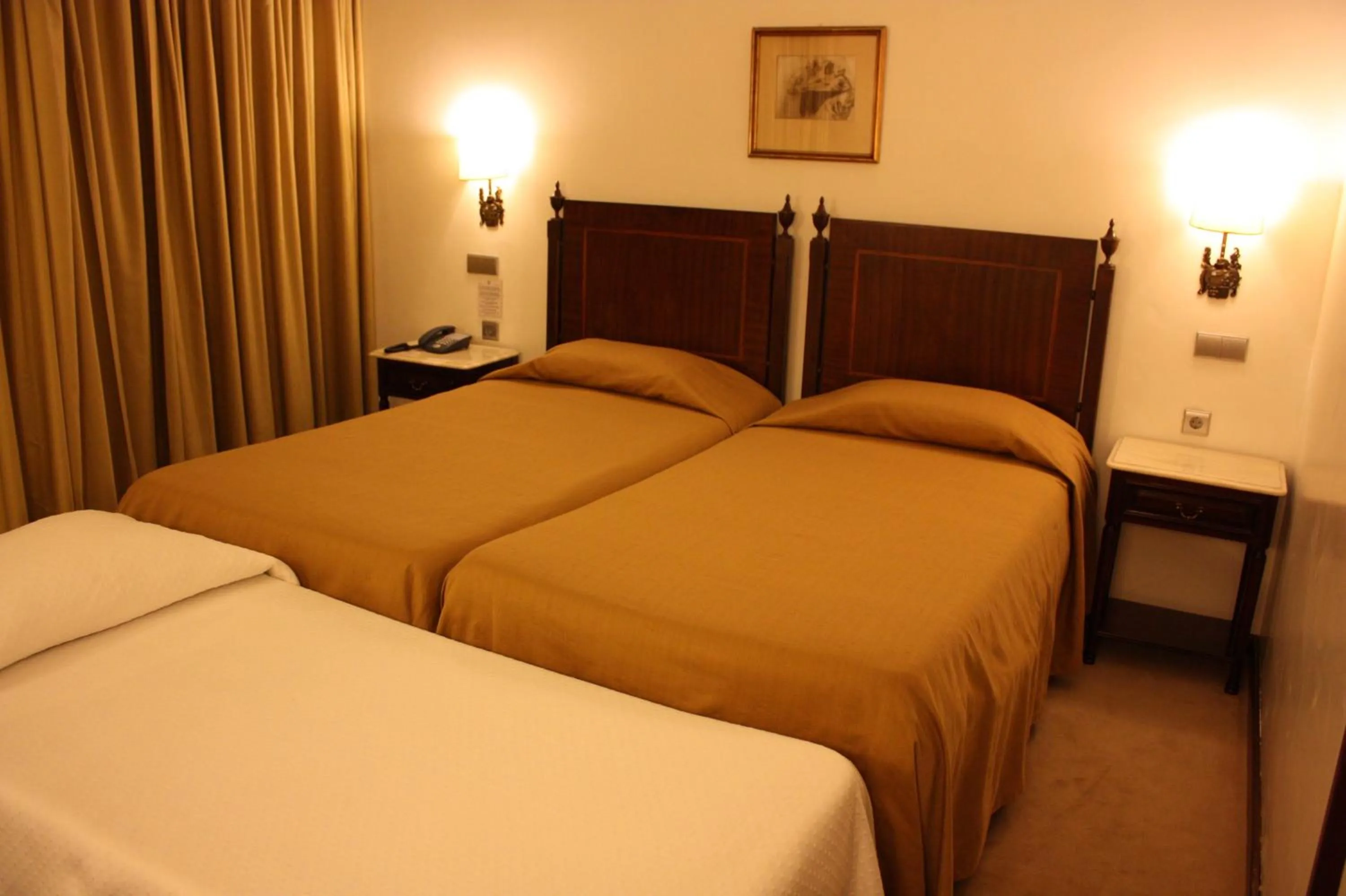 Bed in Hotel Vice-Rei