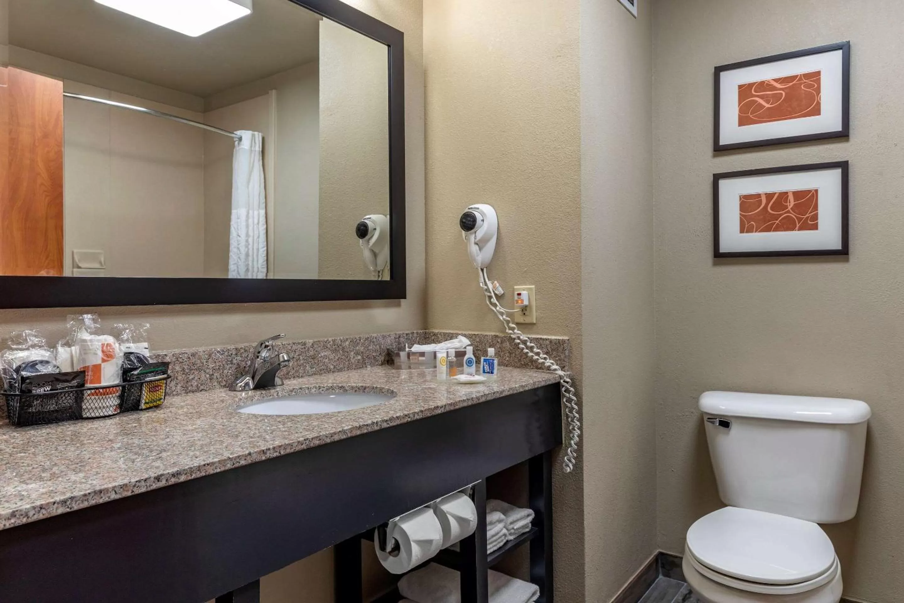 Bathroom in Comfort Inn & Suites Pauls Valley - City Lake