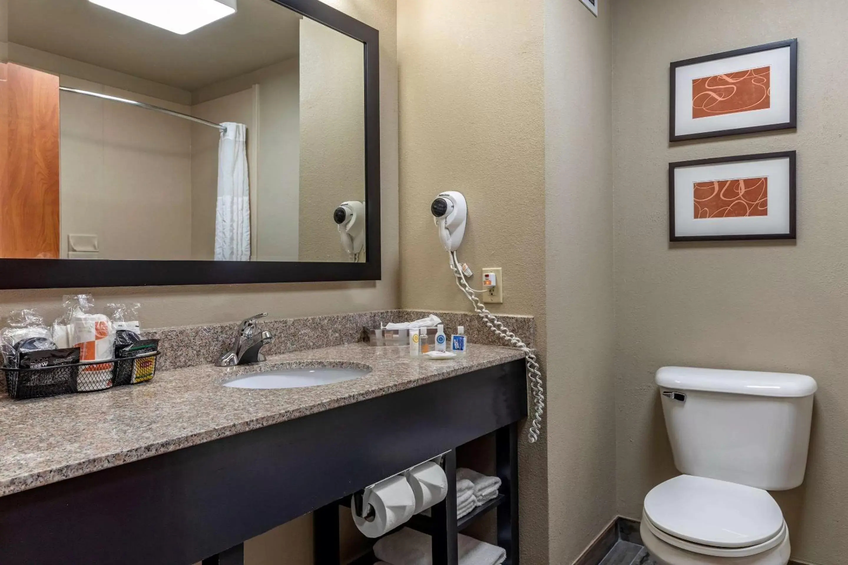 Photo of the whole room, Bathroom in Comfort Inn & Suites Pauls Valley - City Lake