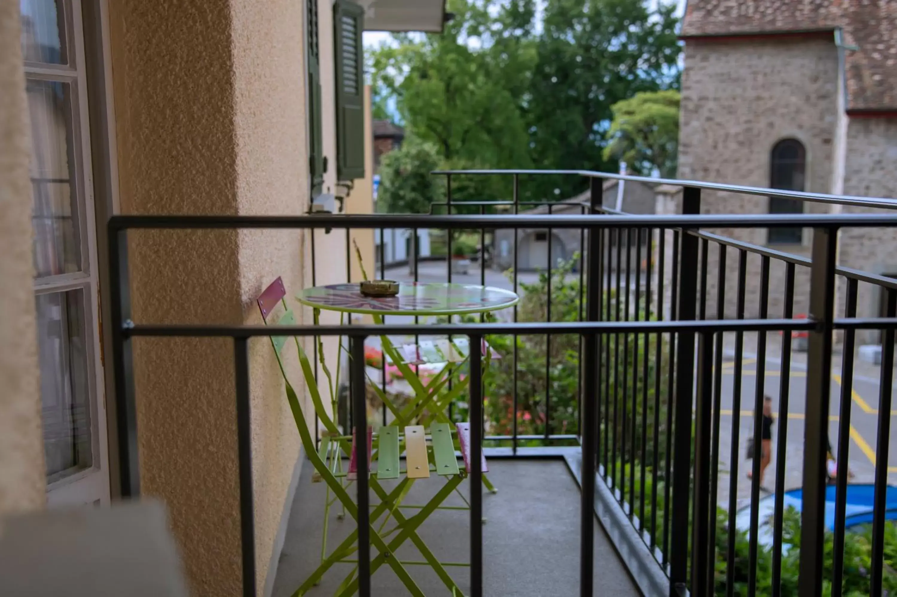 Balcony/Terrace in Hotel de la Place