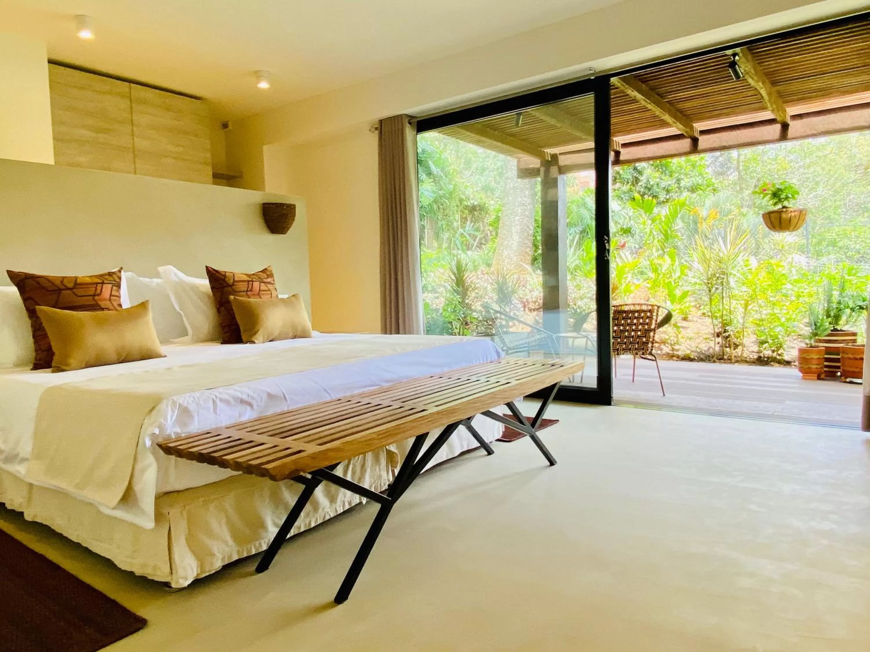 Bed in Patio del Mundo