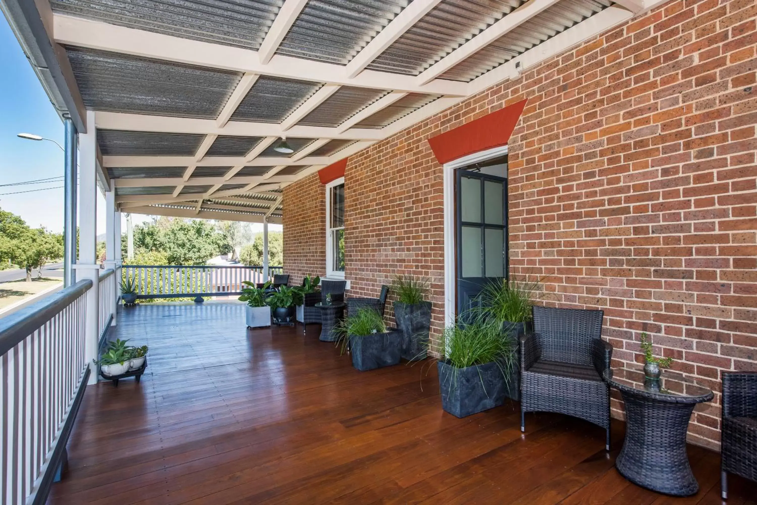 Balcony/Terrace in The Parkview Hotel Mudgee