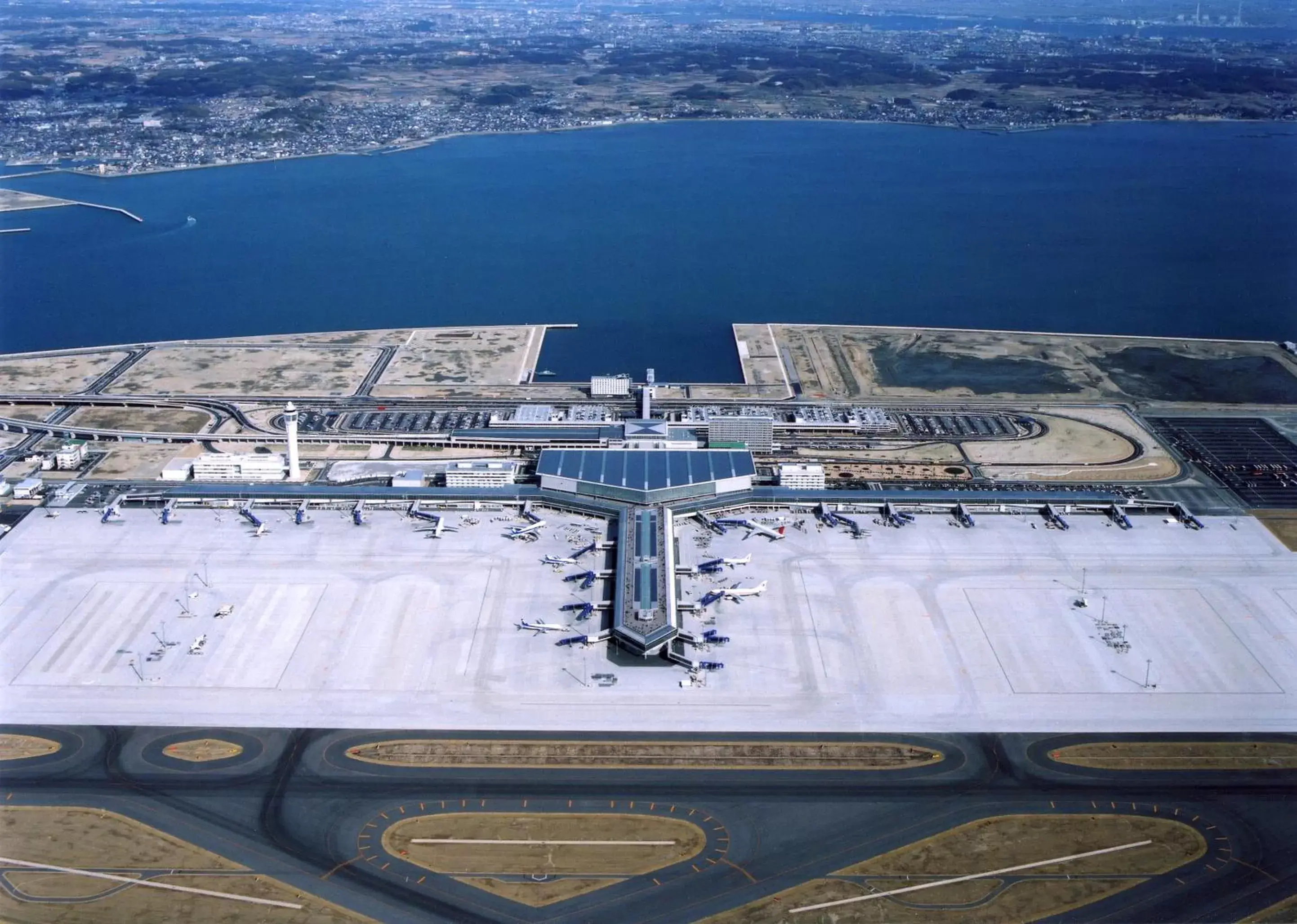 Bird's eye view in Centrair Hotel