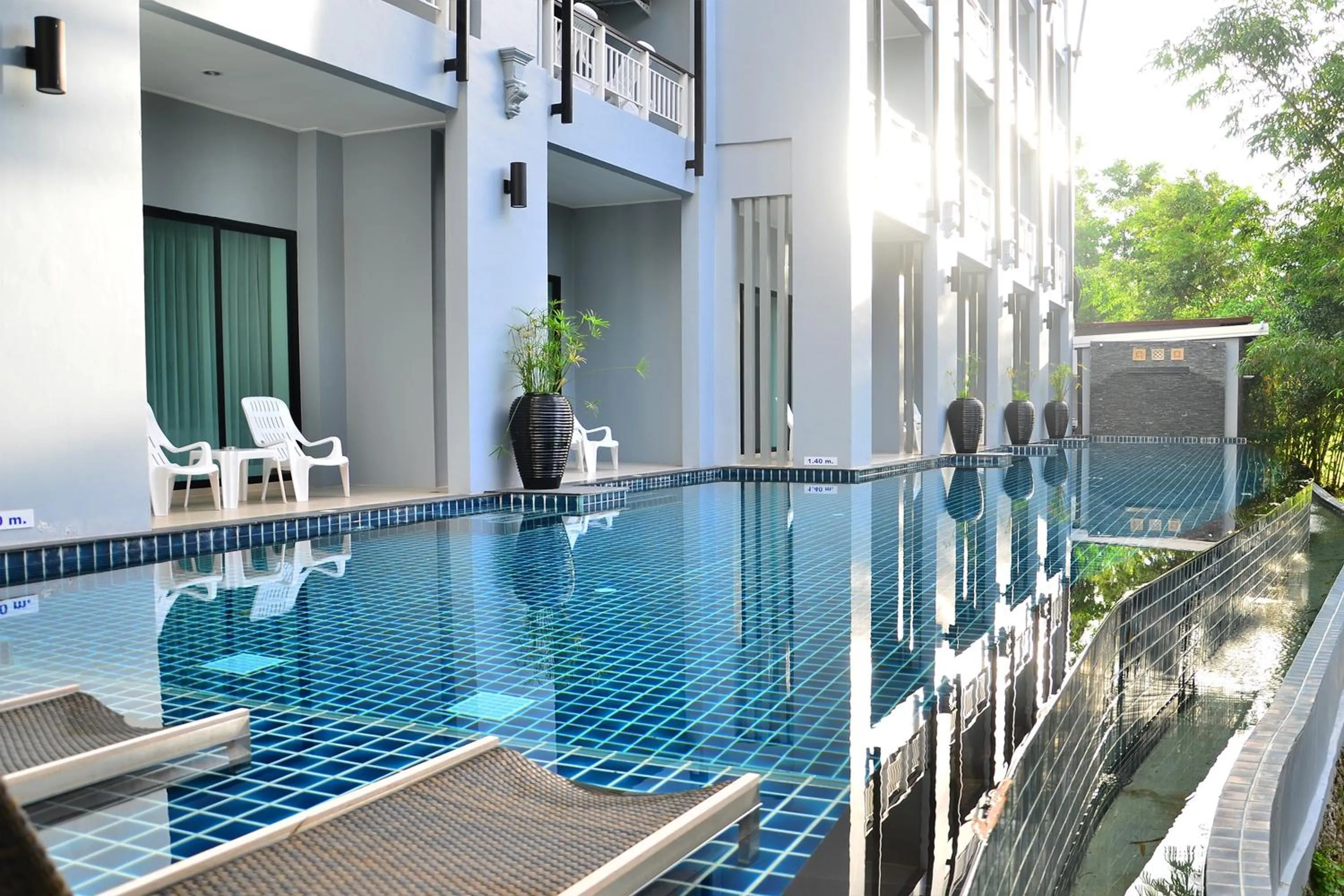 Swimming pool in The Par Phuket SHA Plus