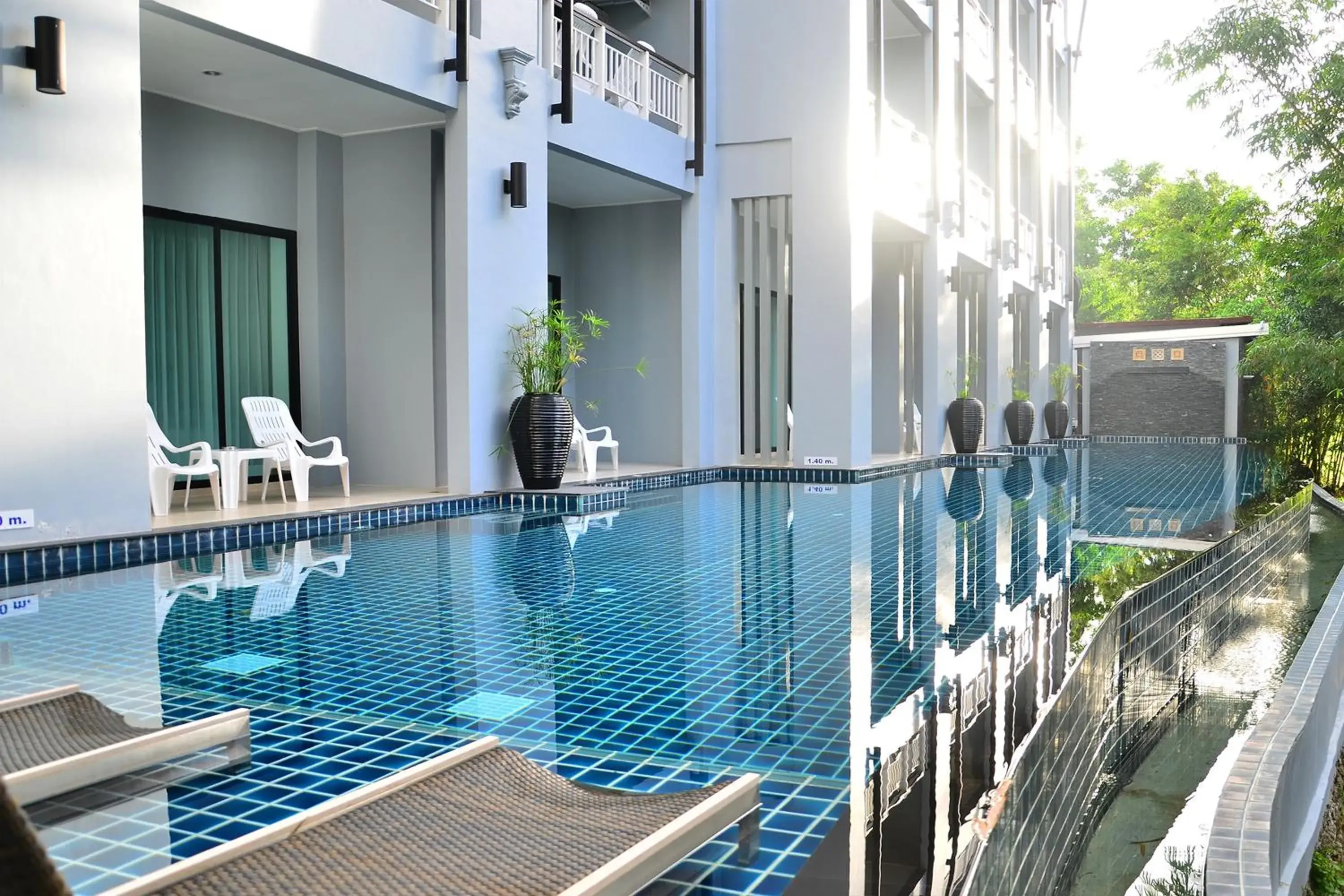 Swimming pool in The Par Phuket SHA Plus Swimming pool in The Par Phuket SHA Plus