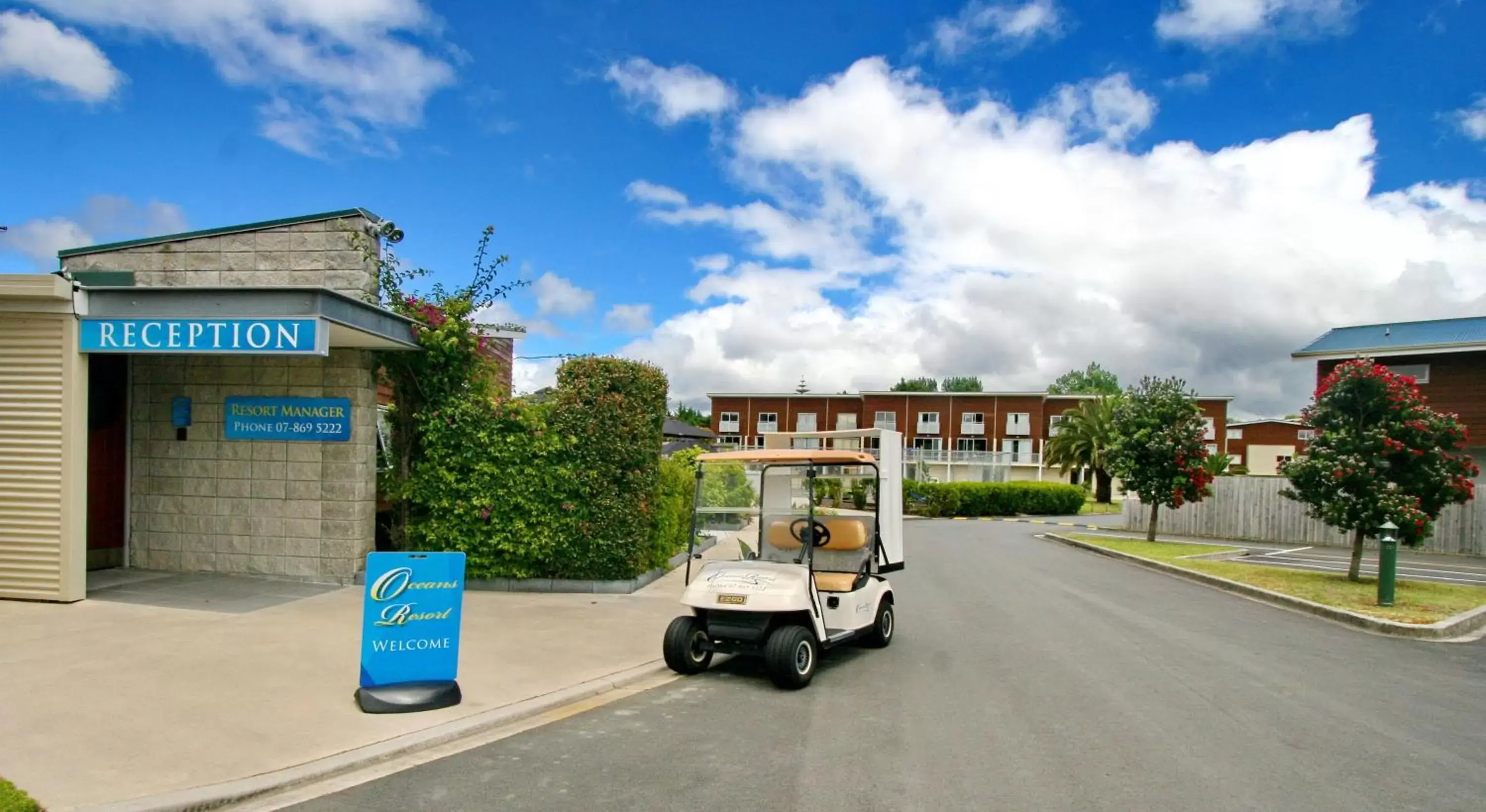 Facade/entrance, Property Building in Oceans Resort Whitianga