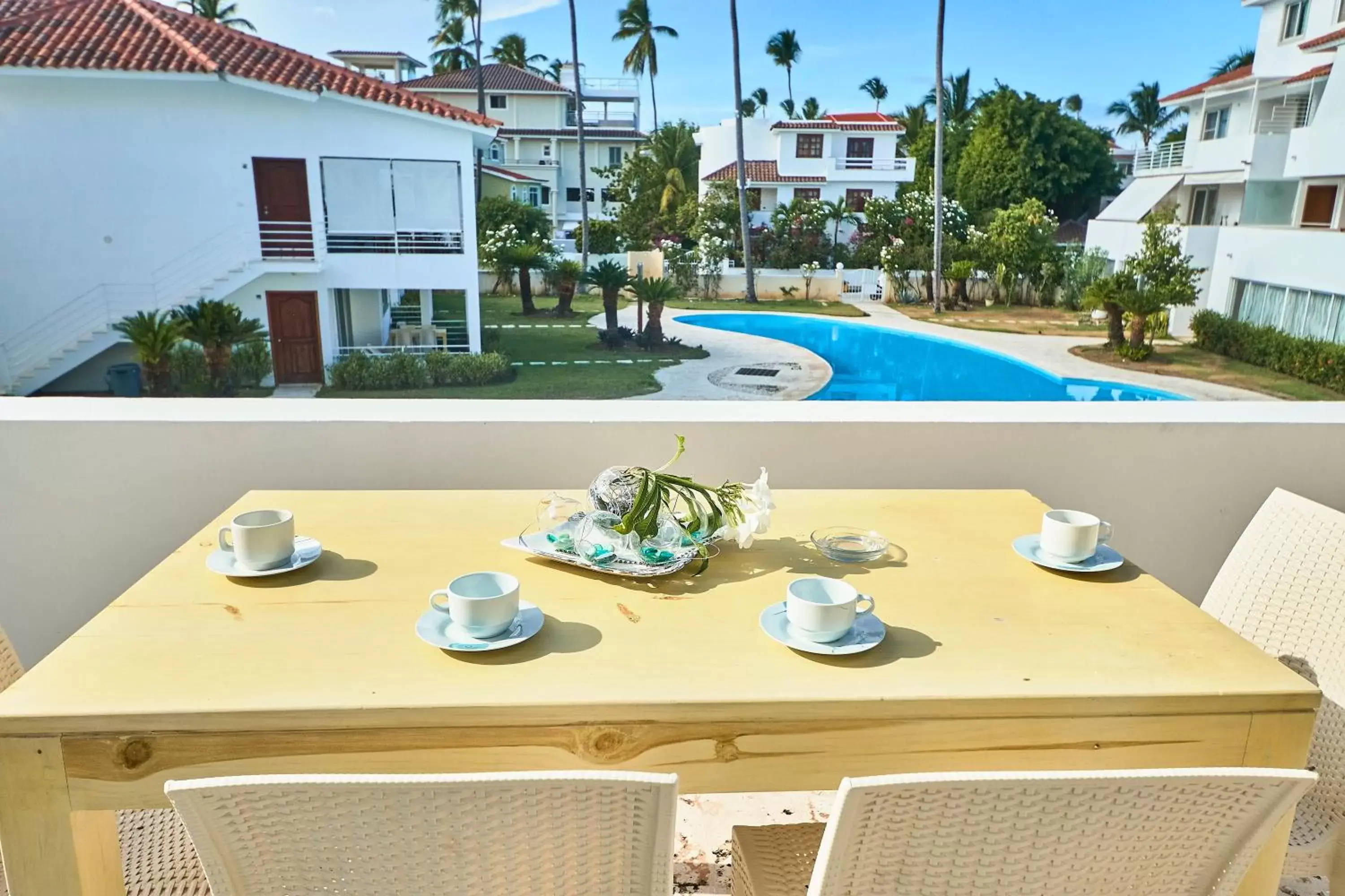 Patio in Las Terrazas Condo - Los Corales Village