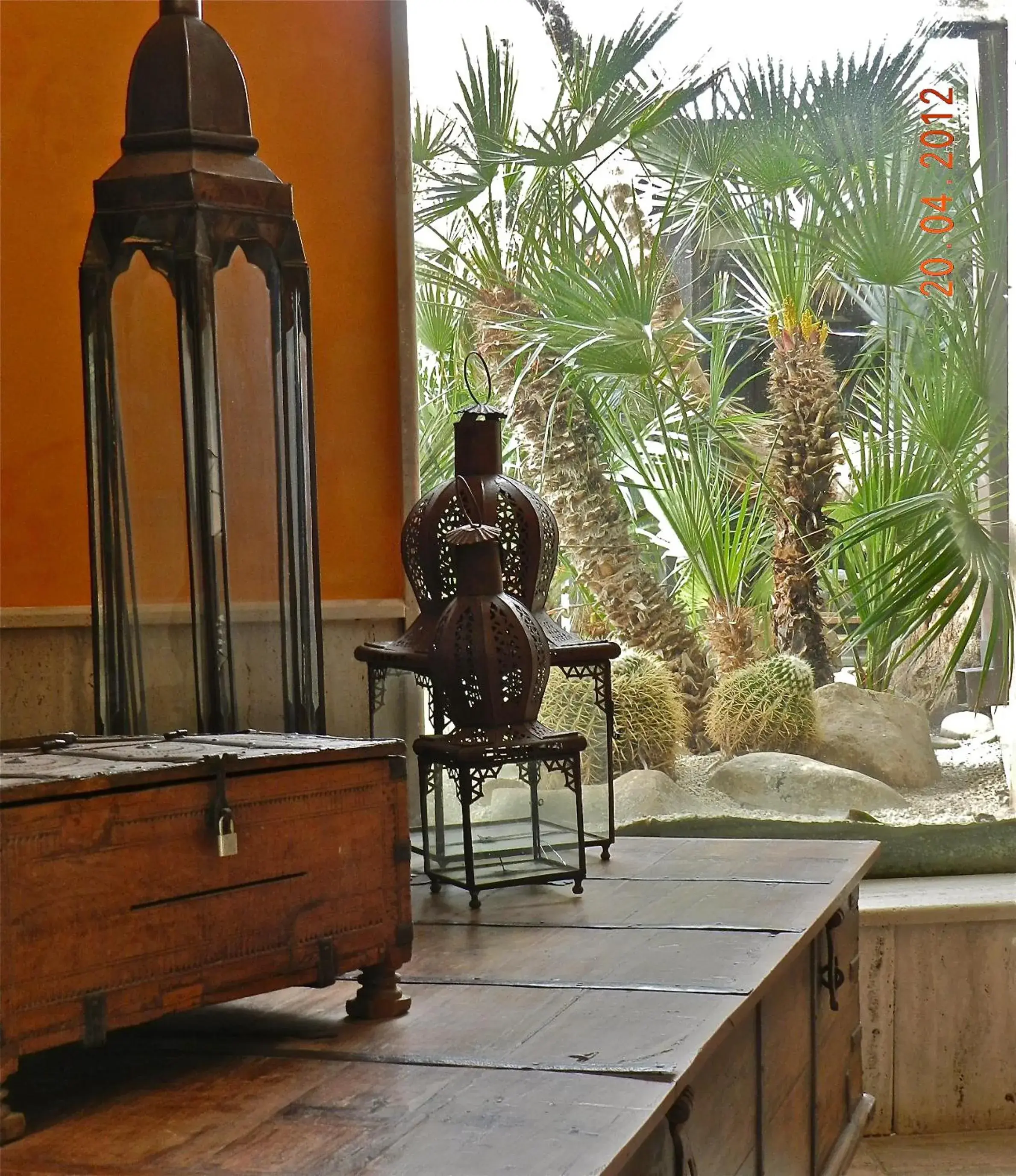 Decorative detail in Hotel Capo San Vito