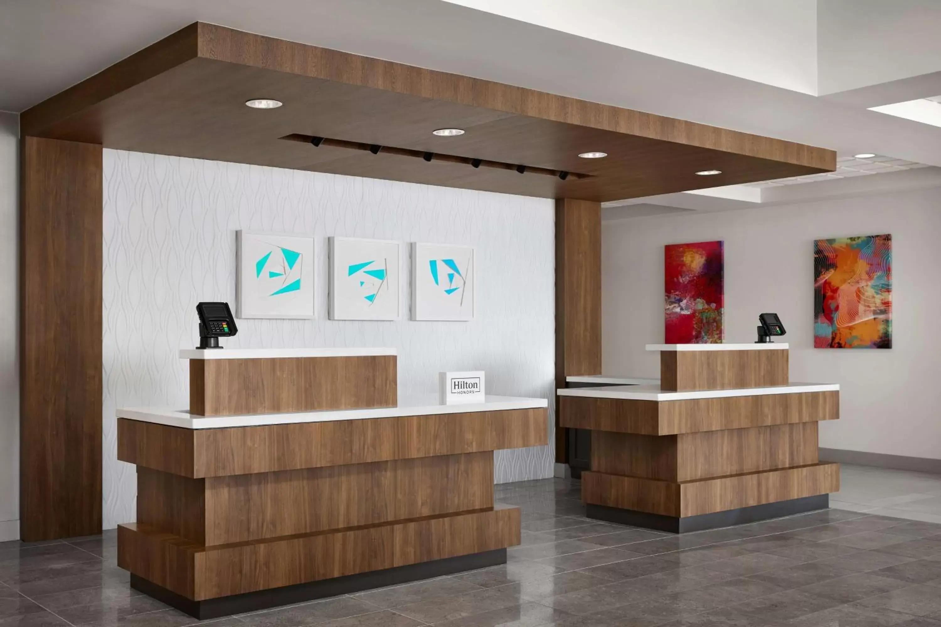 Lobby or reception, Lobby/Reception in Hilton Garden Inn Providence Airport/Warwick