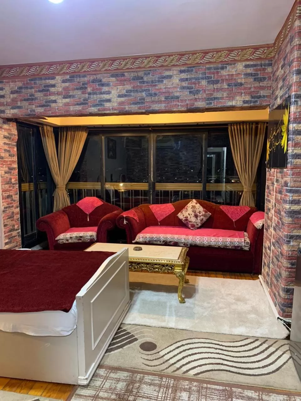 Seating Area in Nile Star Suites & Apartments