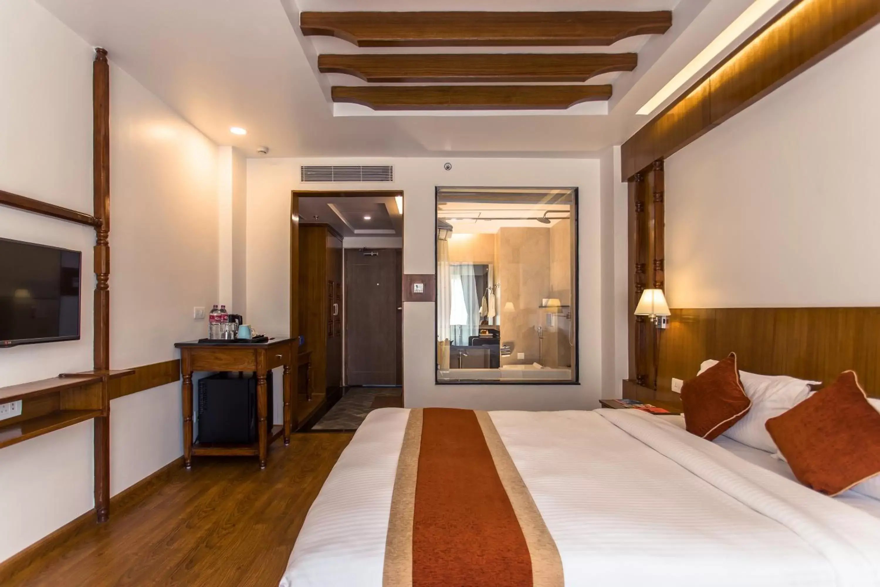 Photo of the whole room, Bed in Landmark Pokhara Photo of the whole room, Bed in Landmark Pokhara