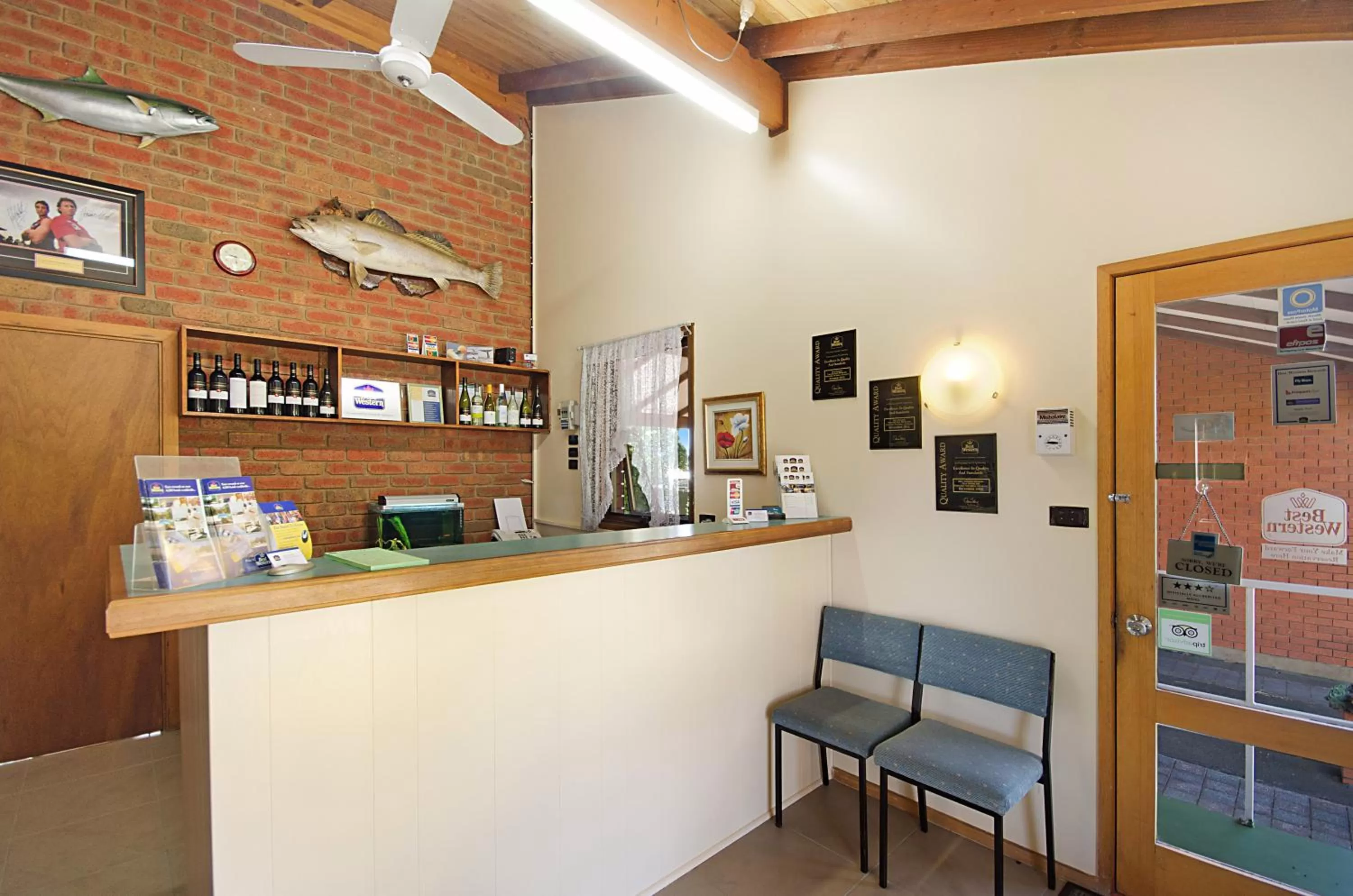 Lobby or reception in Whalers Rest Motor Inn