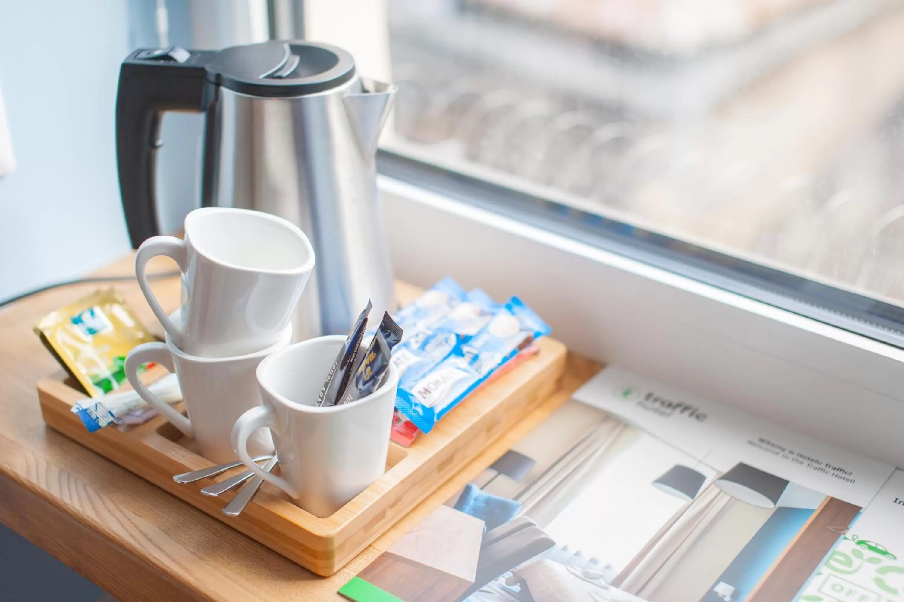 Coffee/tea facilities in Hotel Traffic Wrocław Stare Miasto