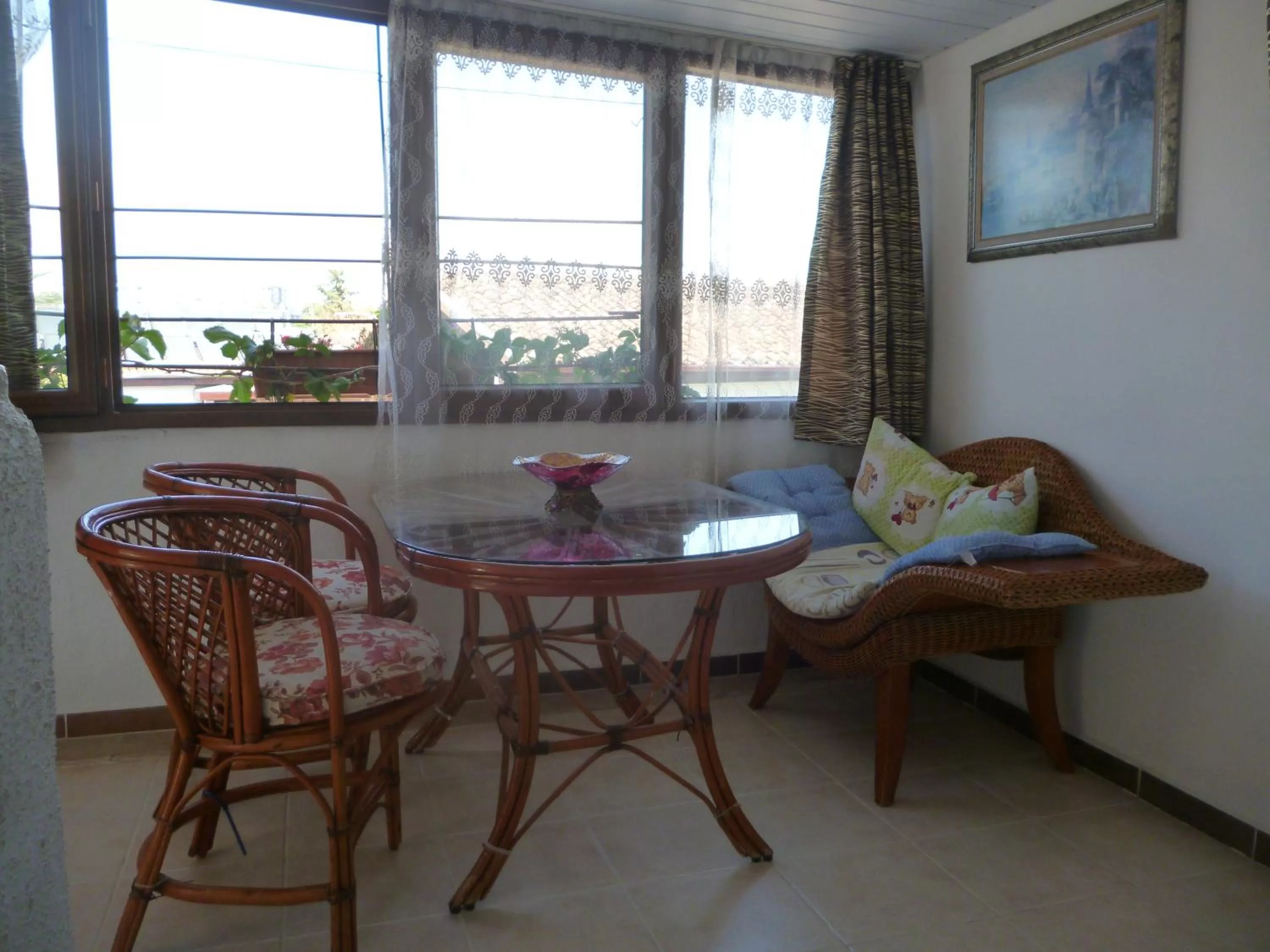 Seating area in Frankfurt Hotel