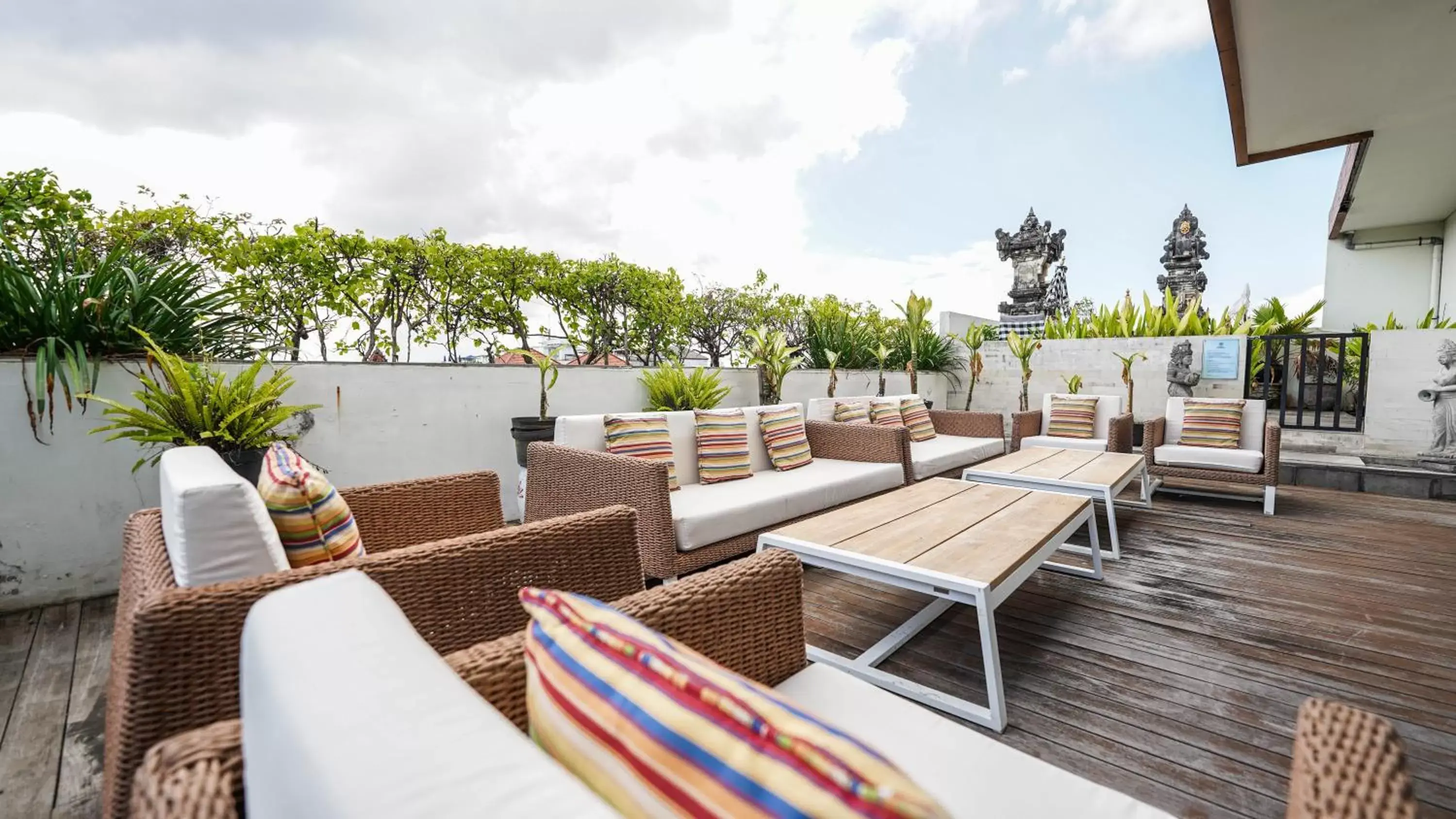 Seating area in Rama Residence Padma