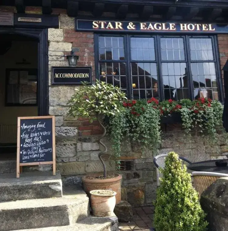 Property Logo/Sign in The Star And Eagle Hotel