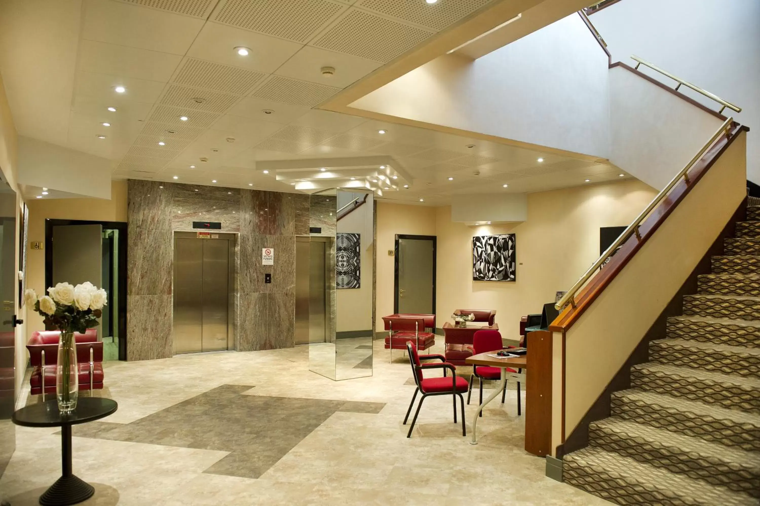 Decorative detail, Lobby/Reception in Abacus Hotel