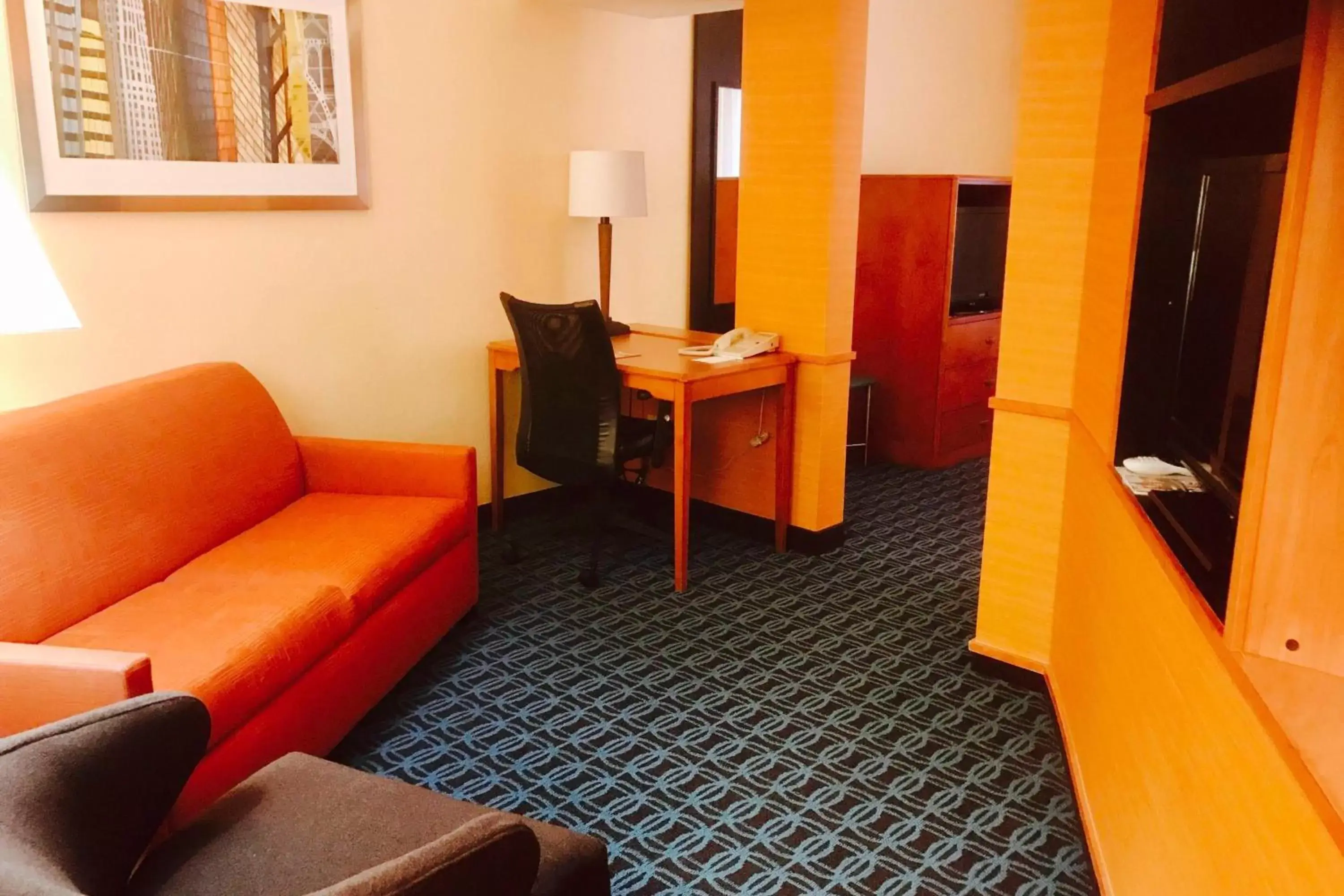 Living room, Seating Area in Fairfield Inn and Suites Sacramento Airport Natomas