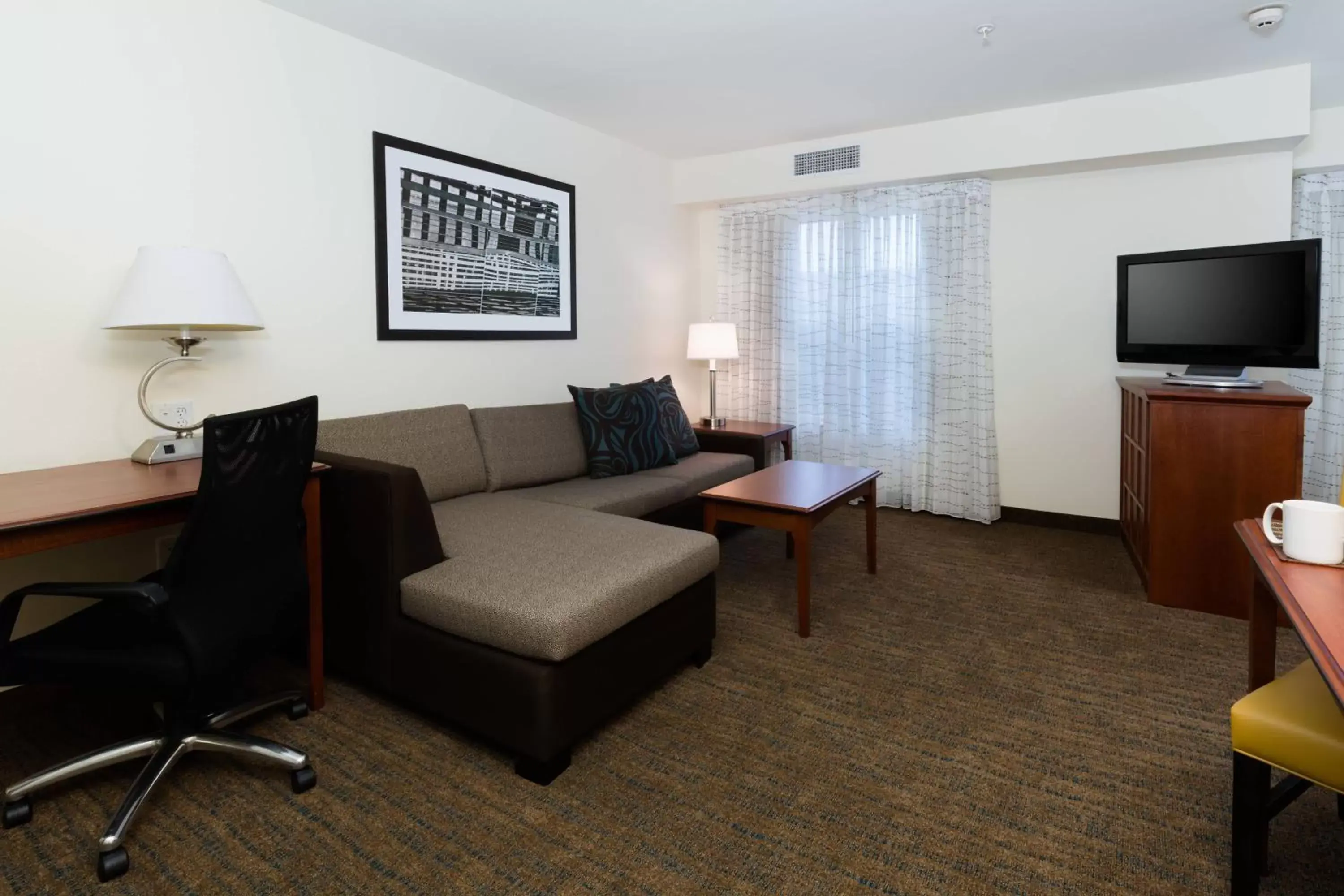 Living room, Seating Area in Residence Inn by Marriott Baton Rouge near LSU