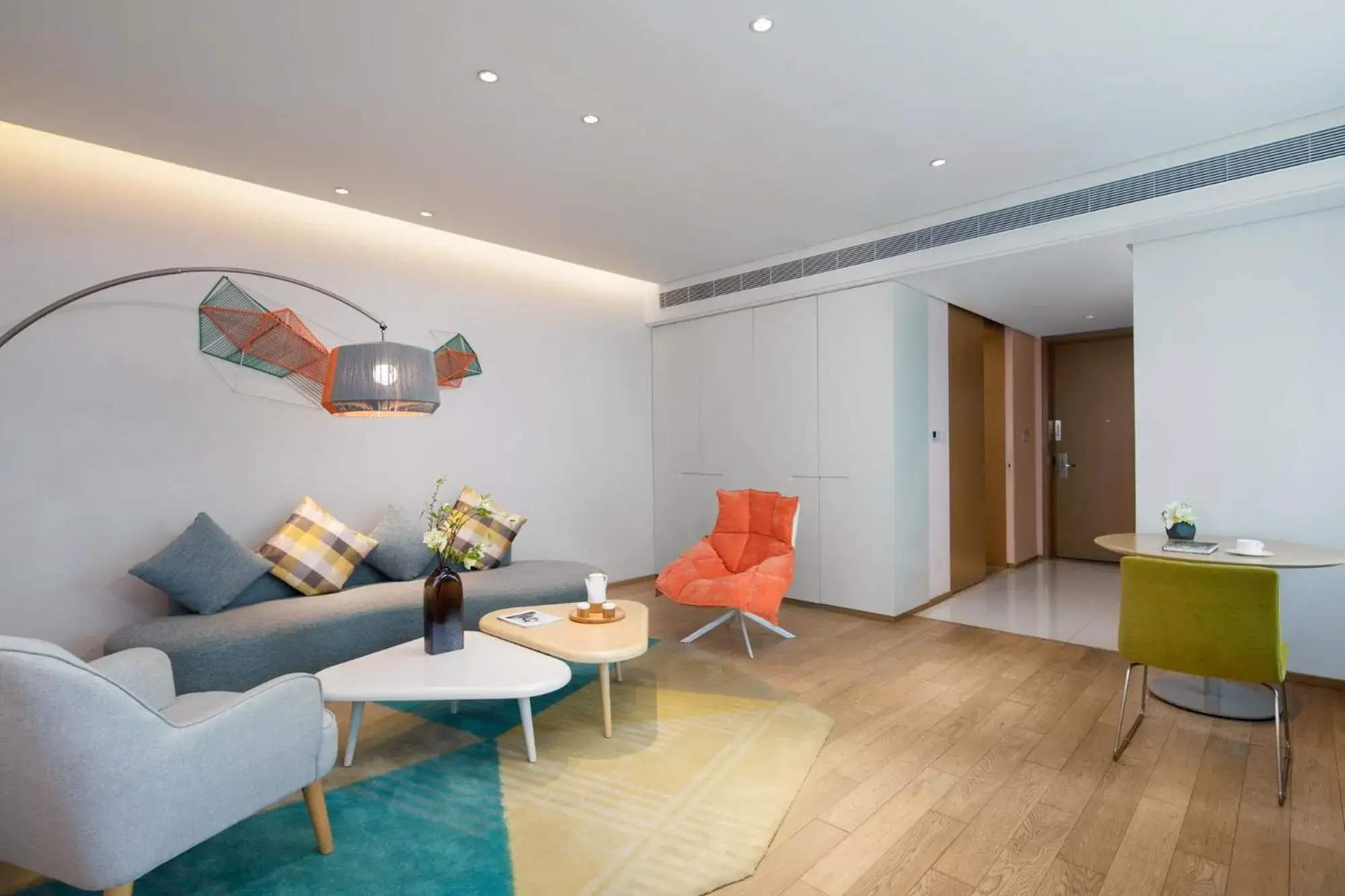 Living room, Seating Area in Citadines Intime City Hangzhou Living room, Seating Area in Citadines Intime City Hangzhou