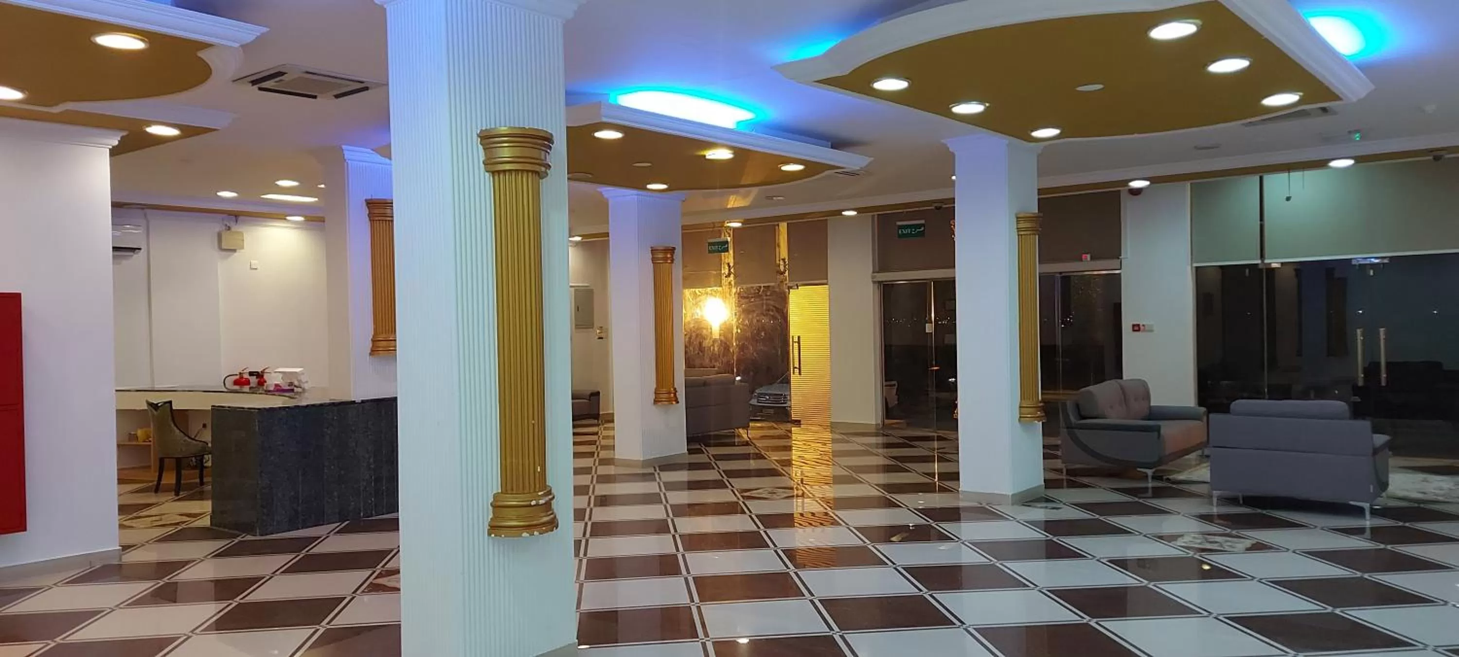 Lobby or reception in DREAMLAND HOTEL APARTMENT NIZWA