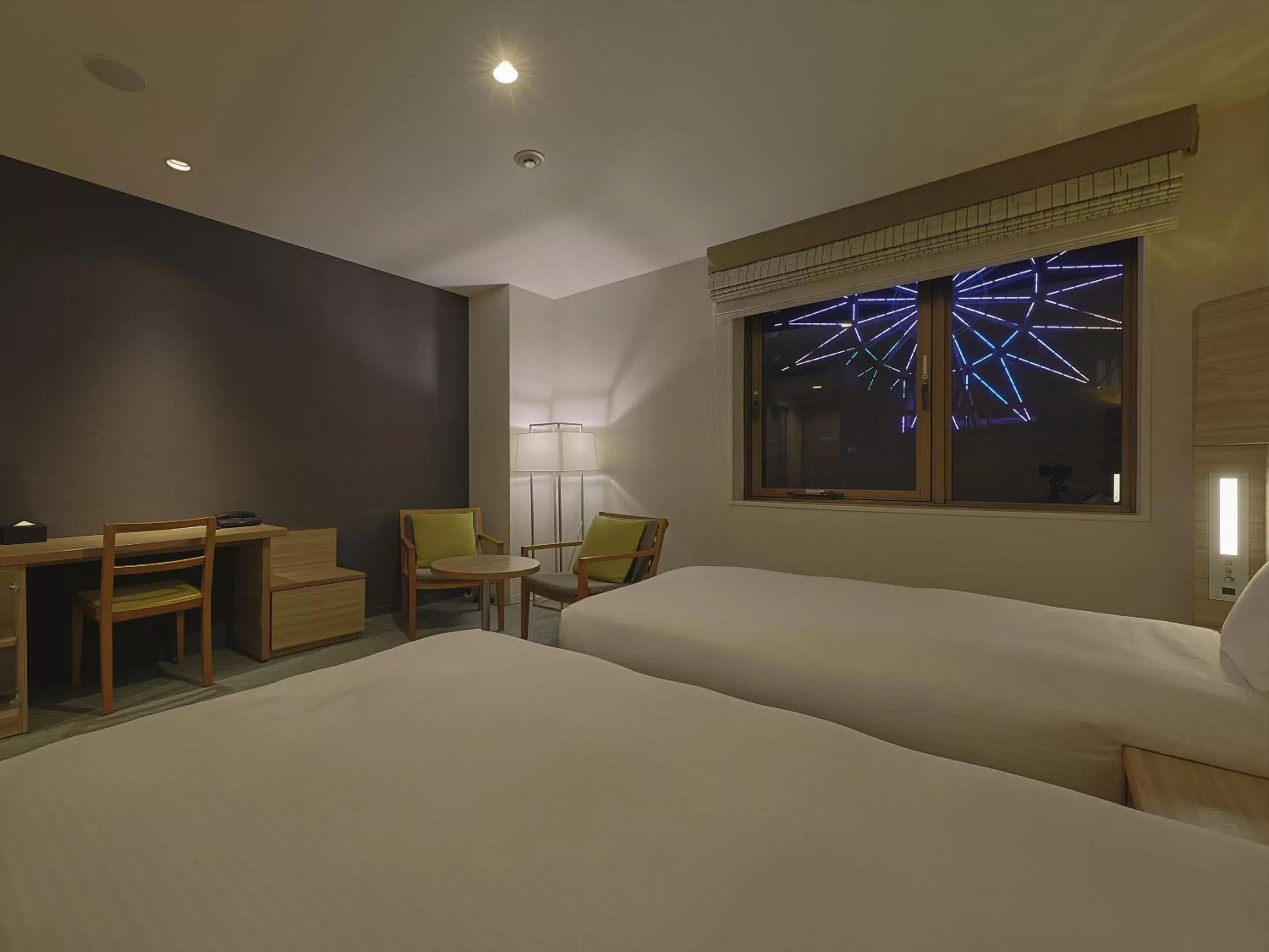 Photo of the whole room, Bed in JR Kyushu Hotel Kagoshima