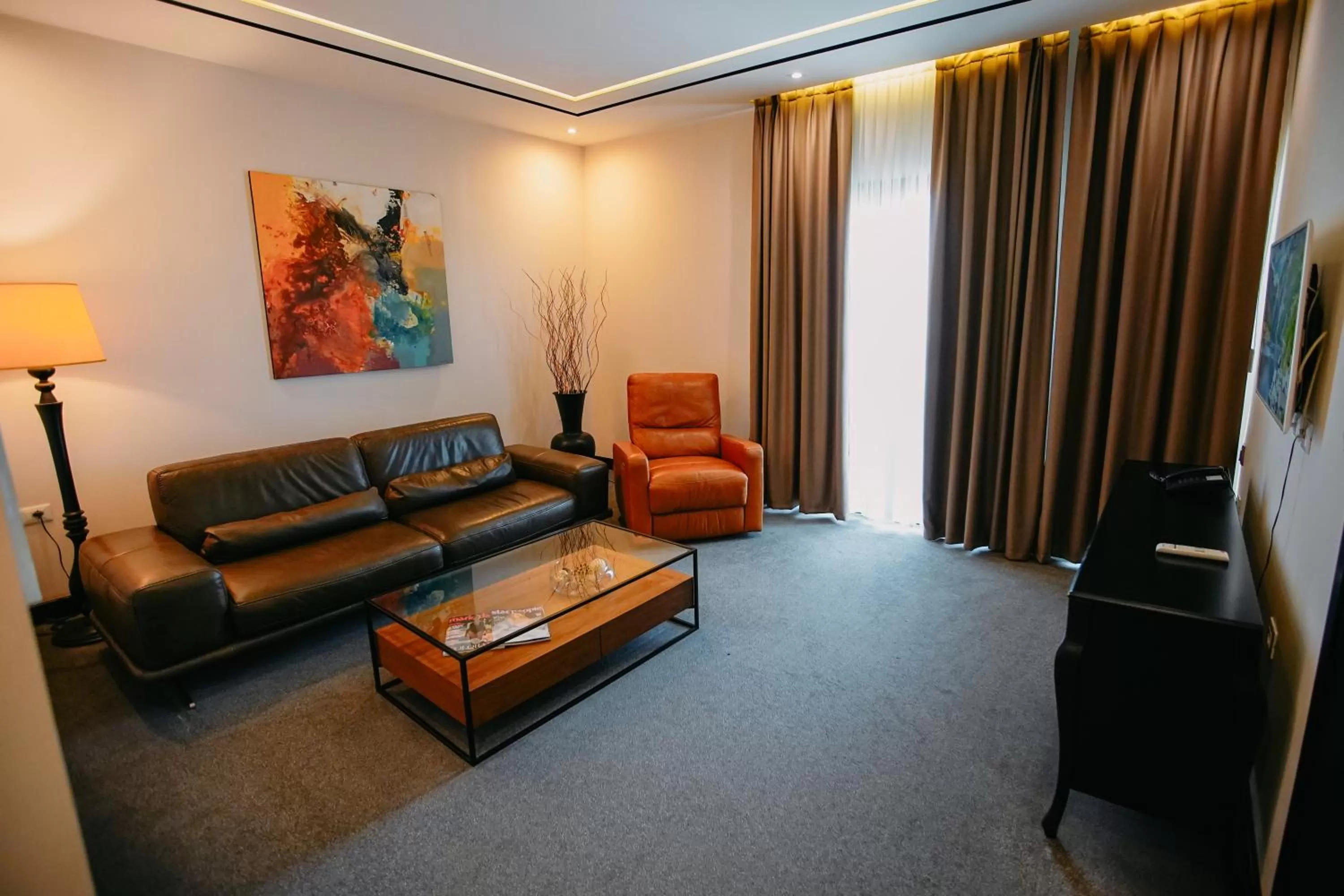 Living room in Hotel Delta Premium