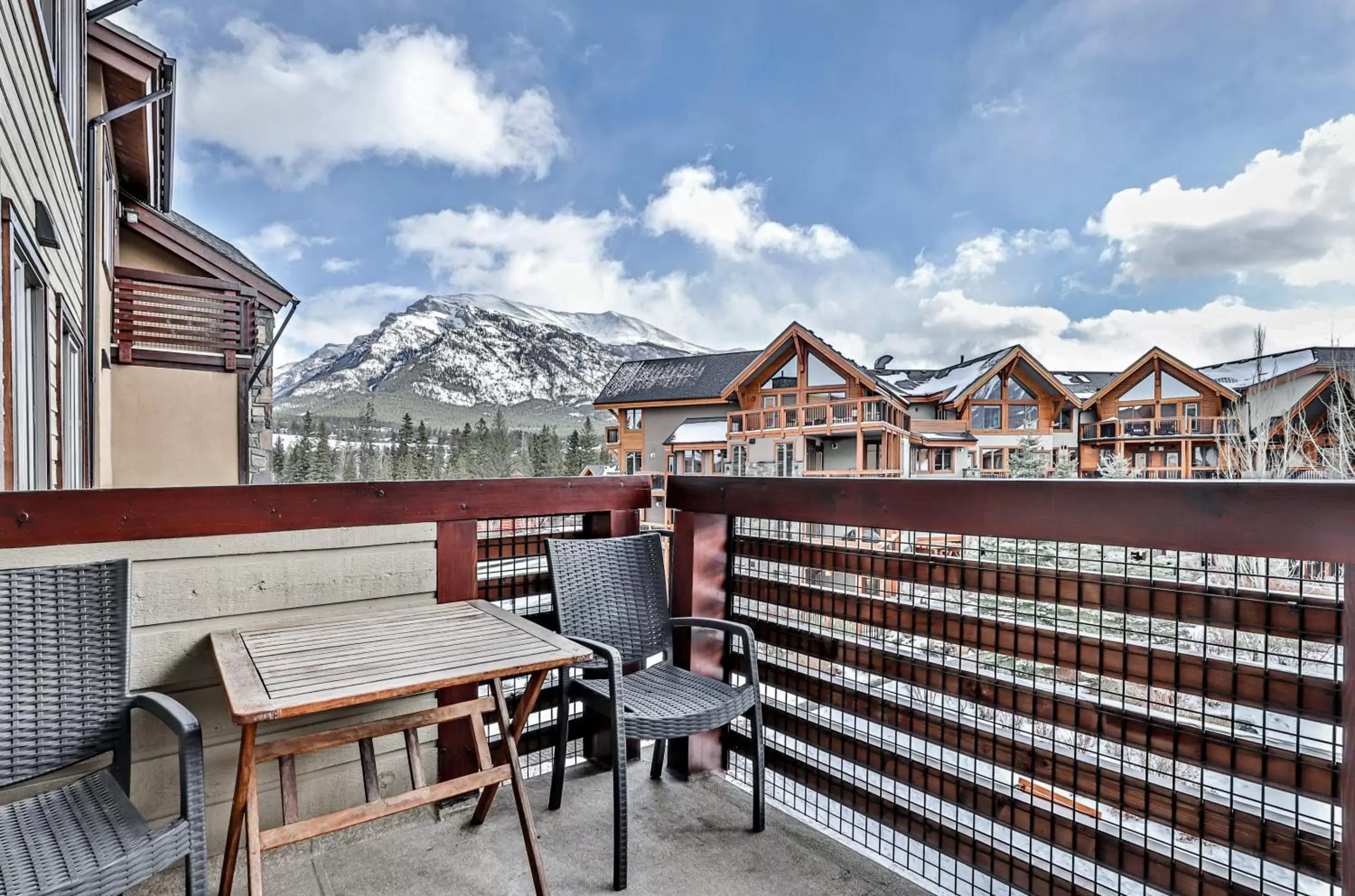 Balcony/Terrace in Tamarack Lodge by Spring Creek Vacations