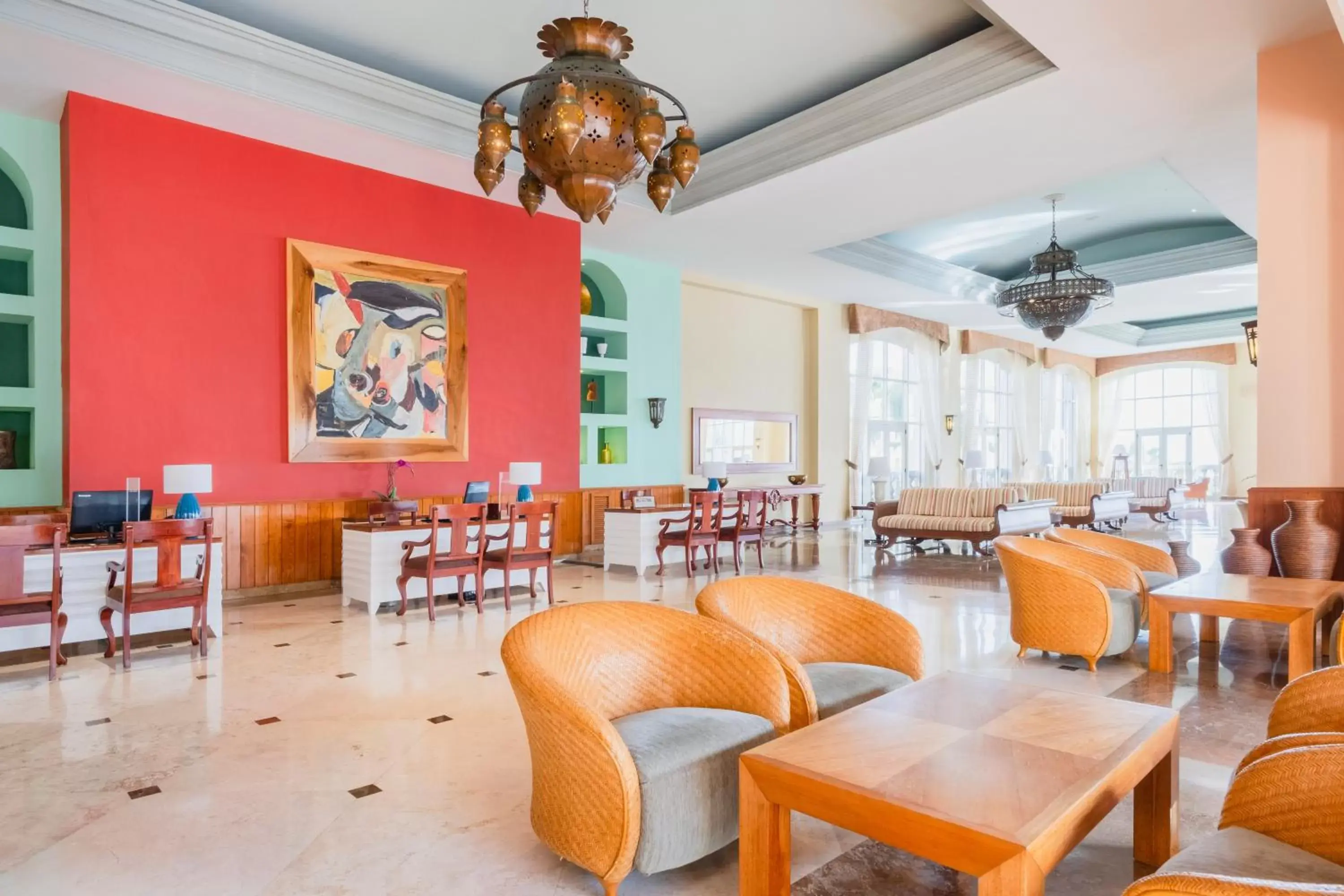 Living room in Iberostar Waves Rose Hall Beach - All Inclusive Living room in Iberostar Waves Rose Hall Beach - All Inclusive