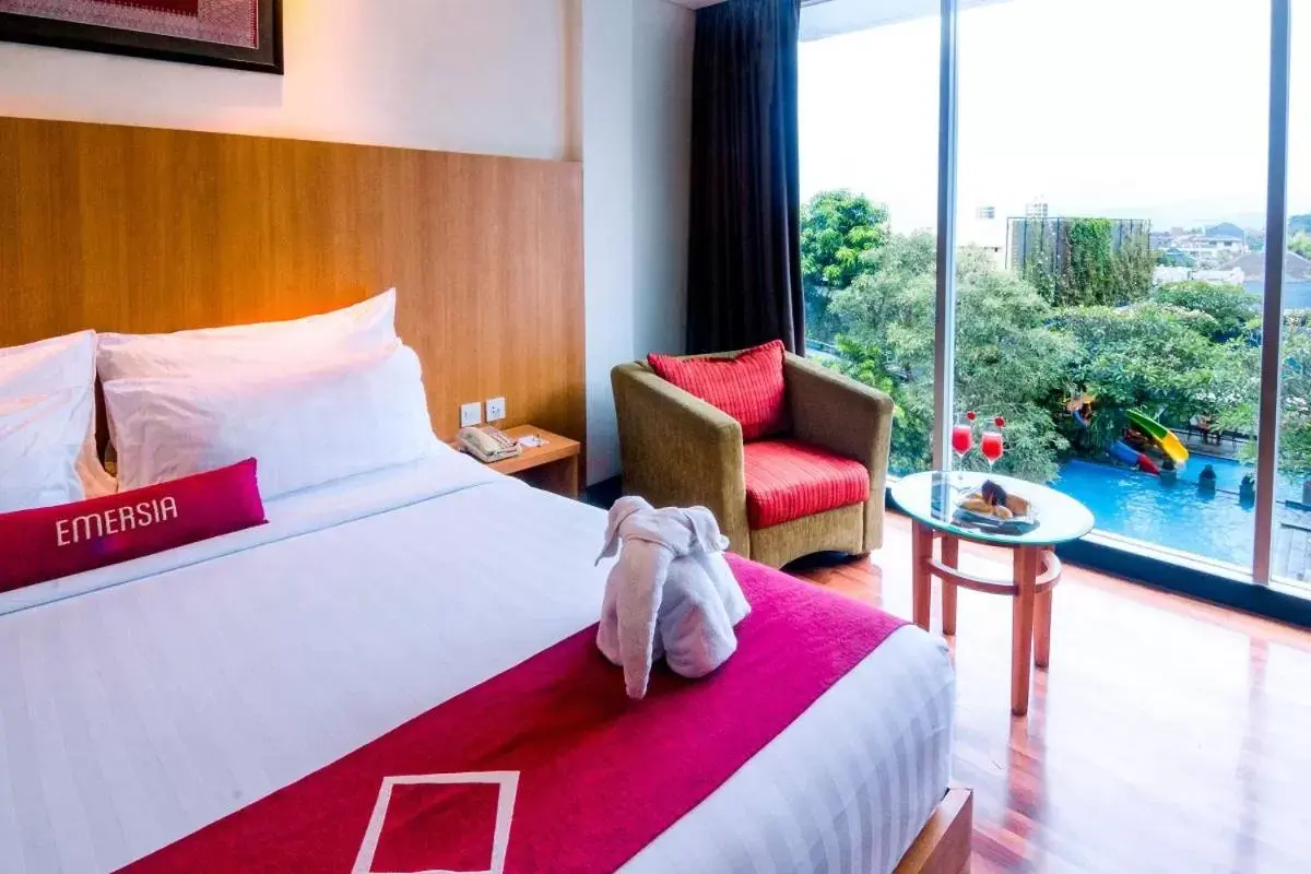 Bed in Emersia Hotel and Resort Bed in Emersia Hotel and Resort