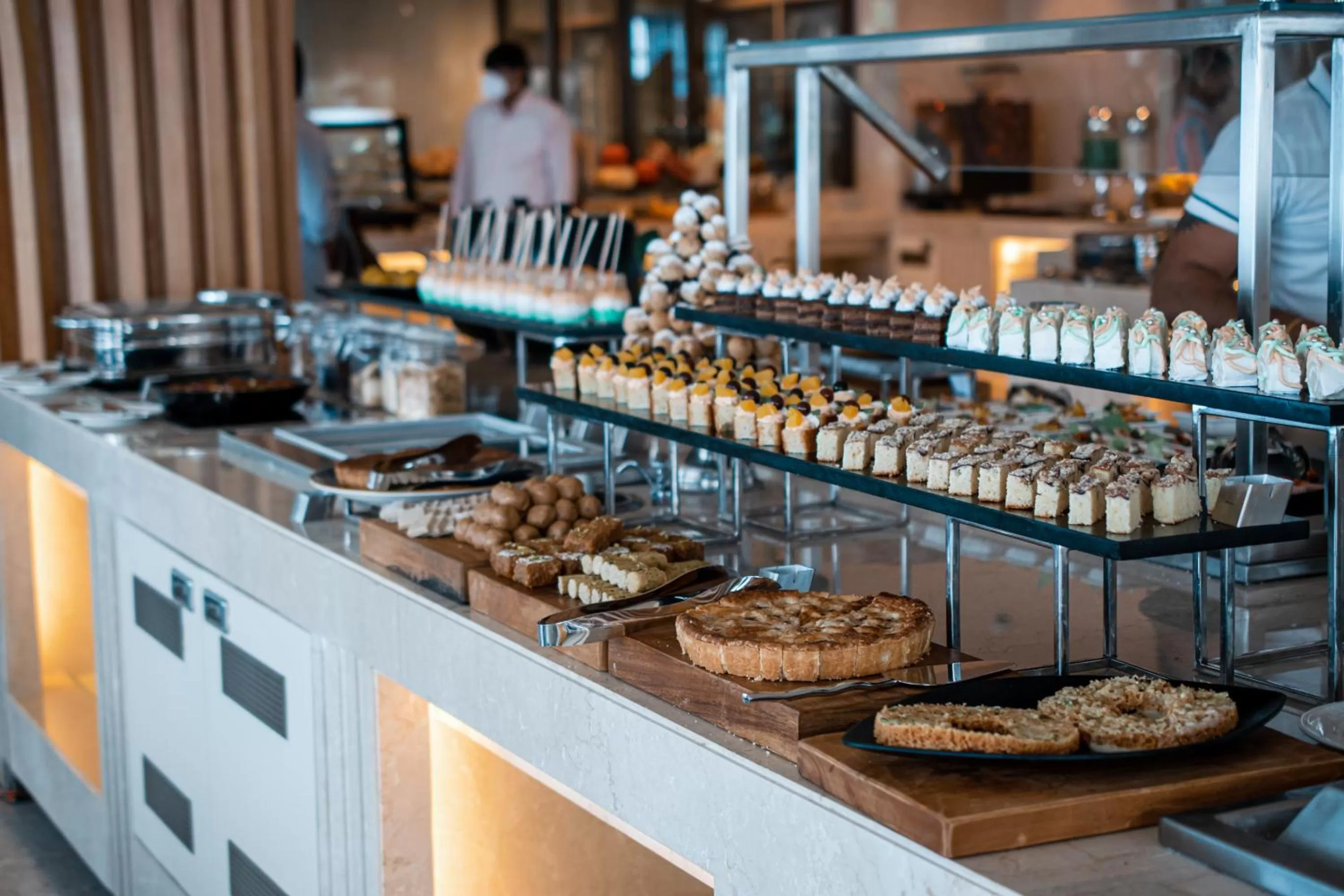 Buffet breakfast in Radisson Blu Resort Visakhapatnam