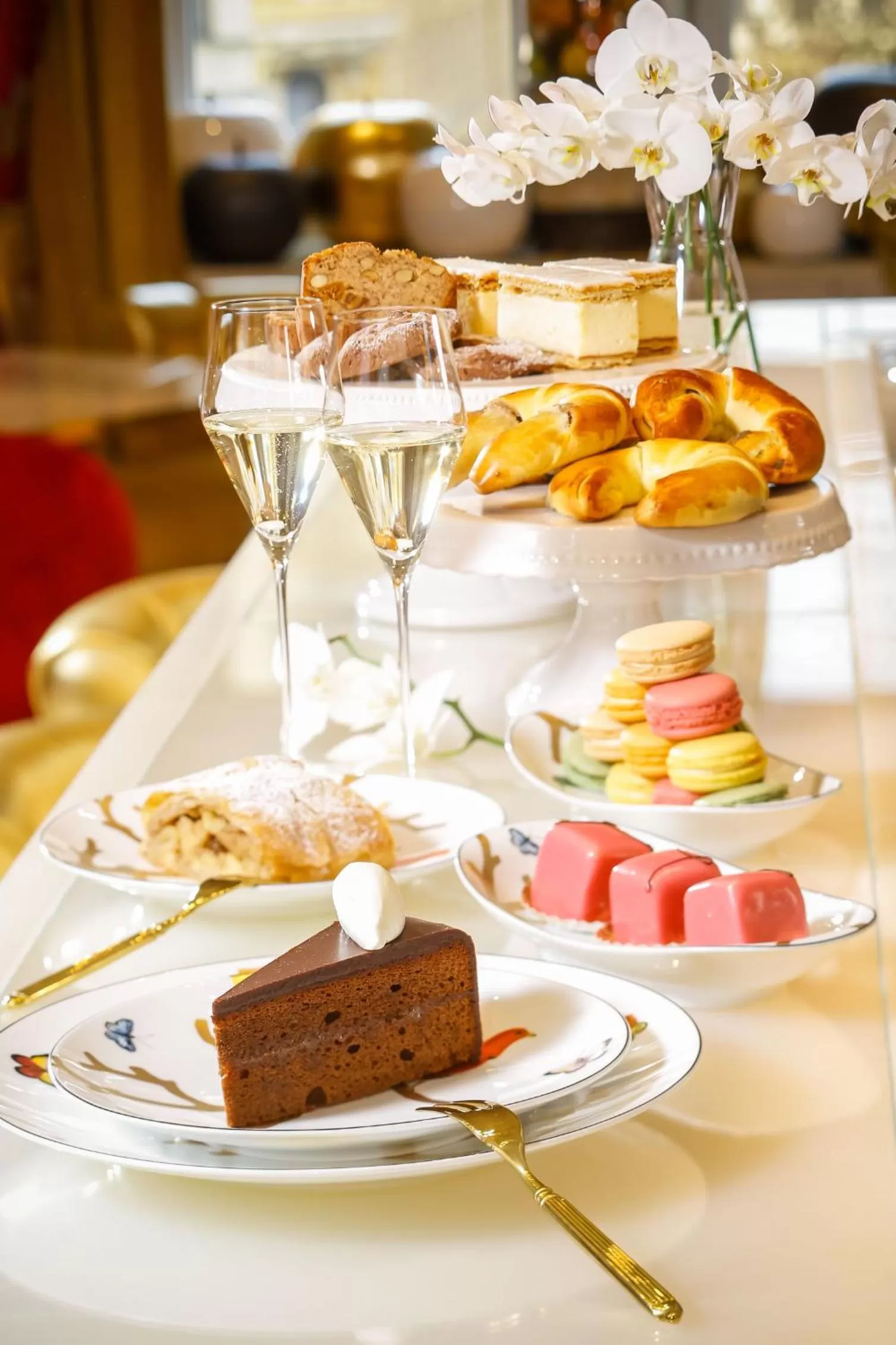 Food close-up in Boutiquehotel Das Tyrol