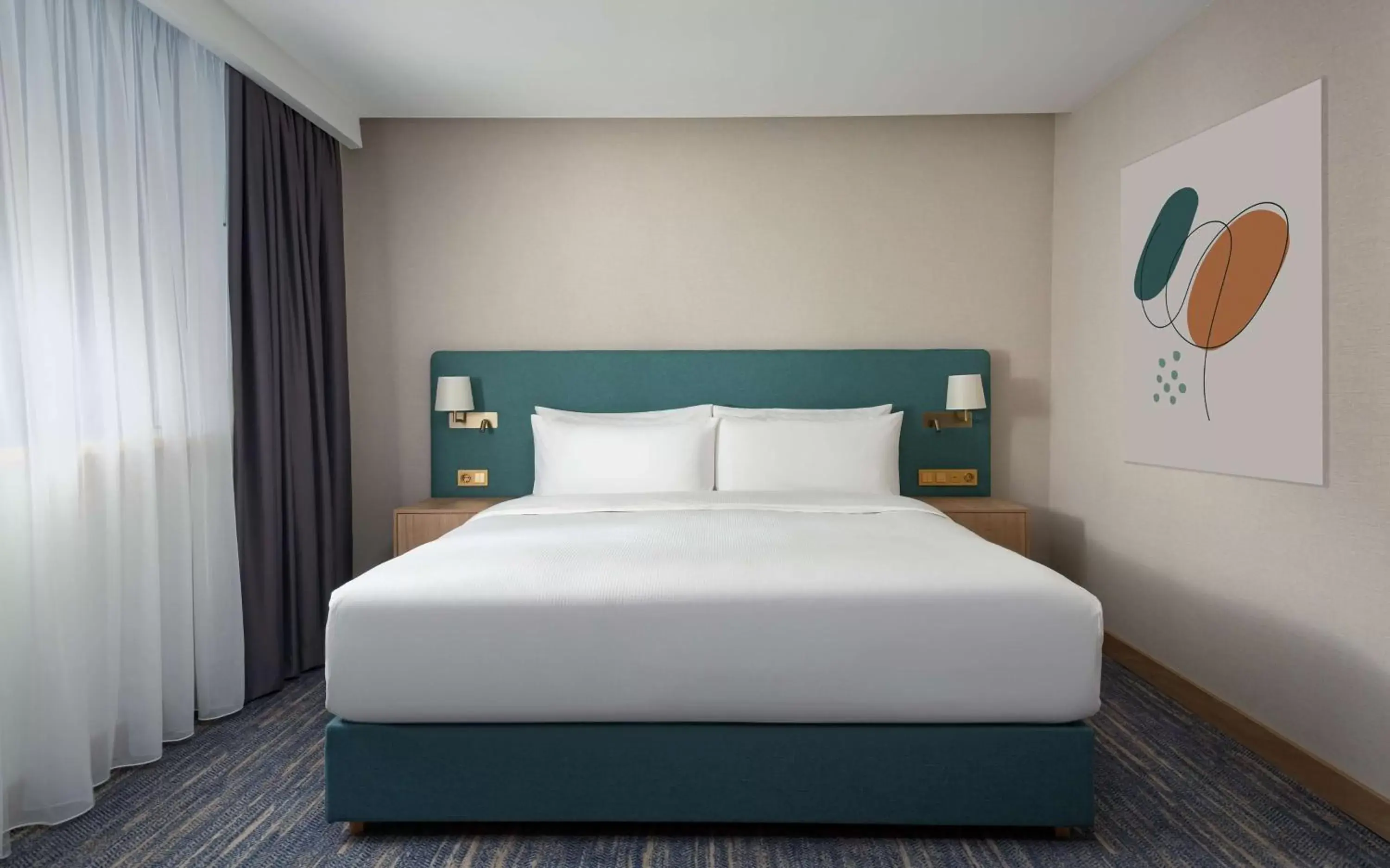 Bed in DoubleTree by Hilton Shymkent