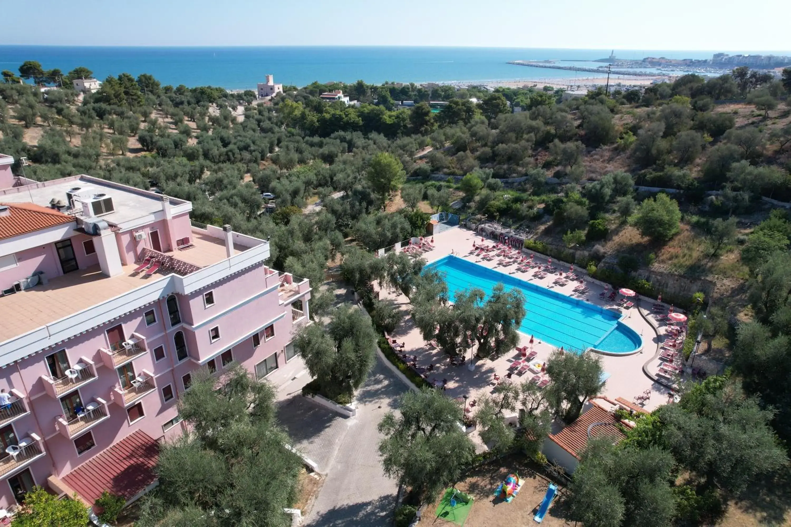 Property building, Bird's-eye View in Hotel Delle More