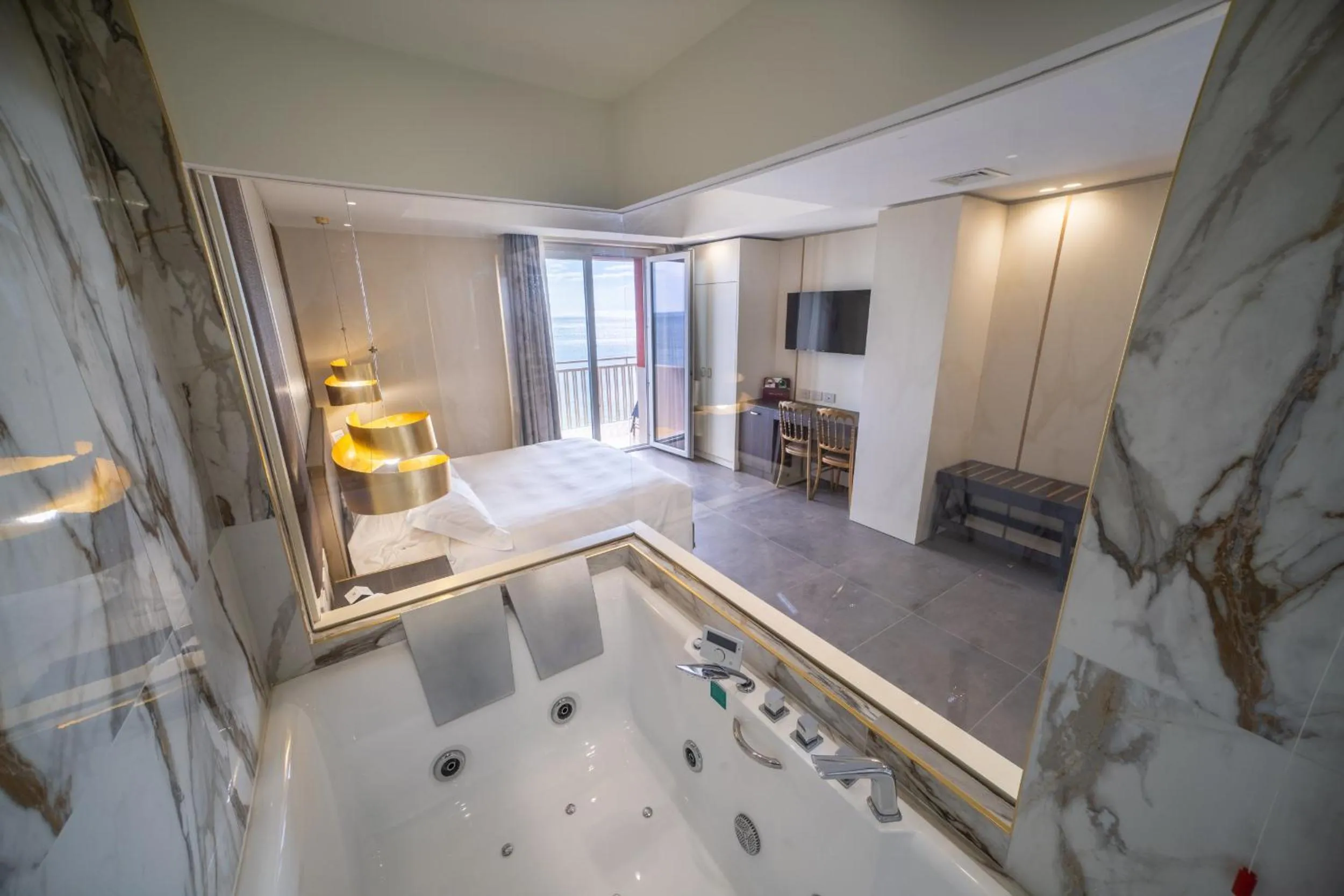 Bird's eye view in Hotel Palace