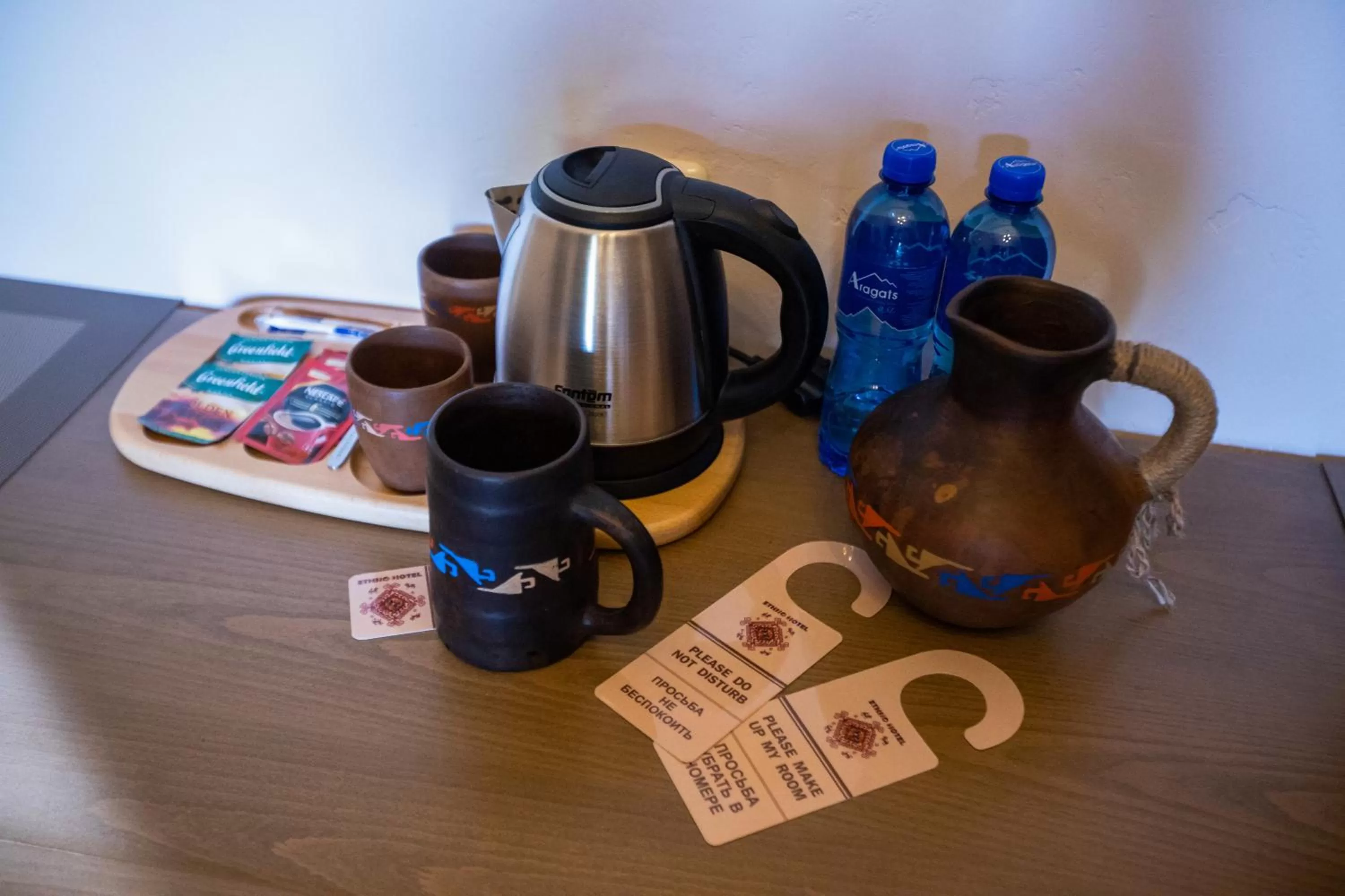 Coffee/tea facilities in Boutique ETHNO HOTEL