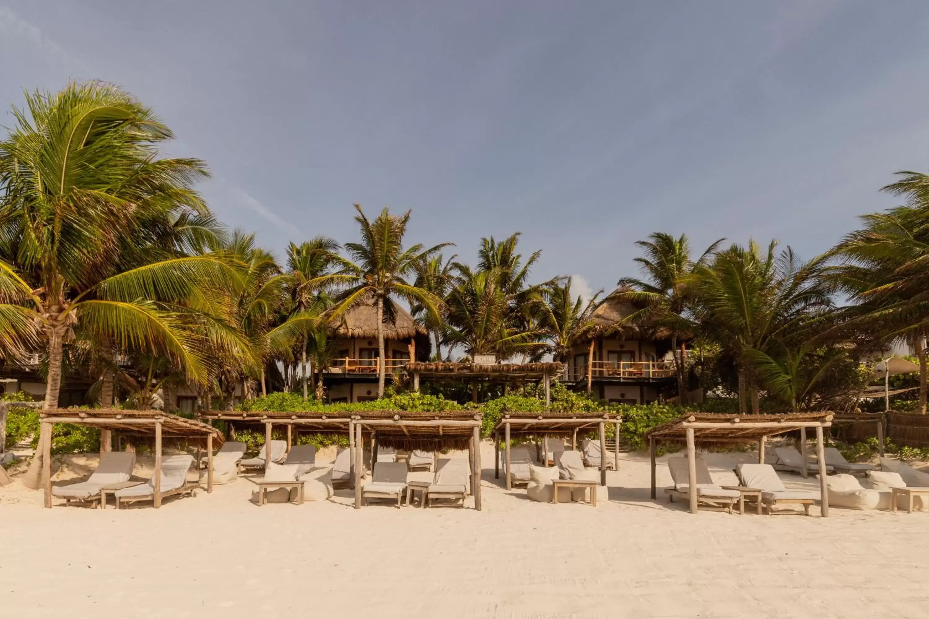 Beach in Encantada Tulum