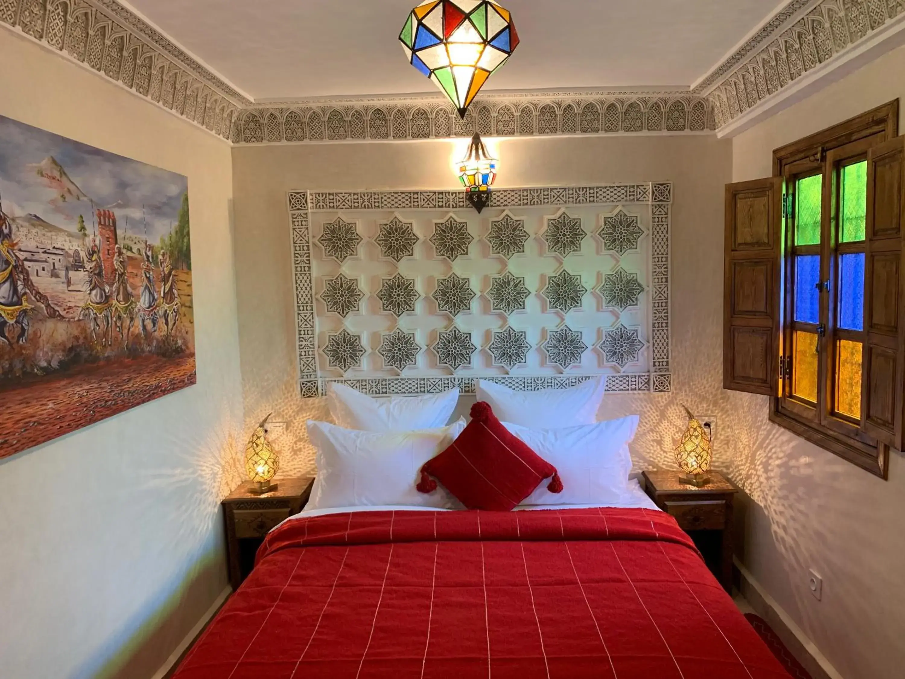 Bed in Riad Abaka hotel & boutique