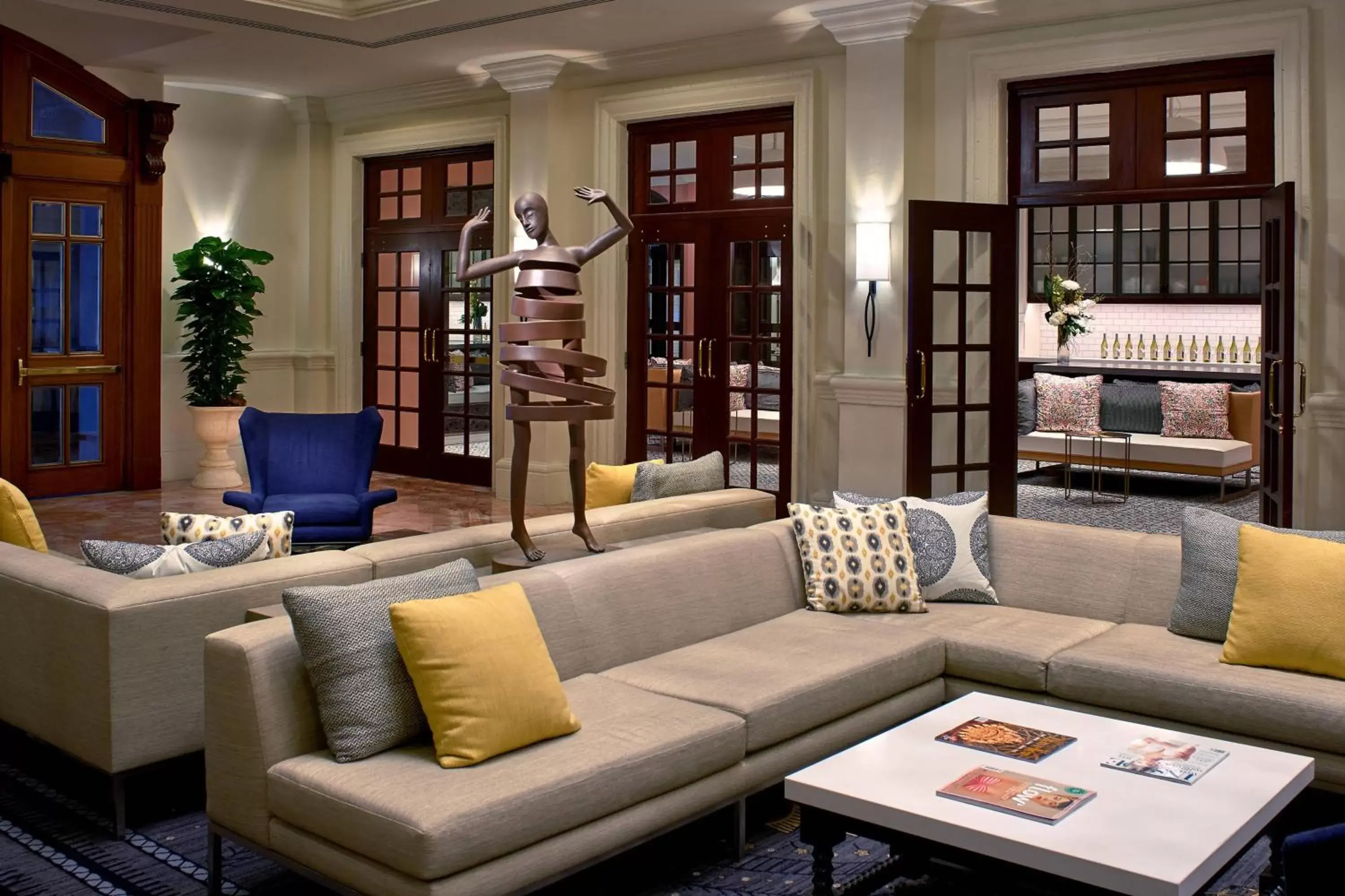 Lobby or reception, Seating Area in Hotel Colonnade Coral Gables, Autograph Collection