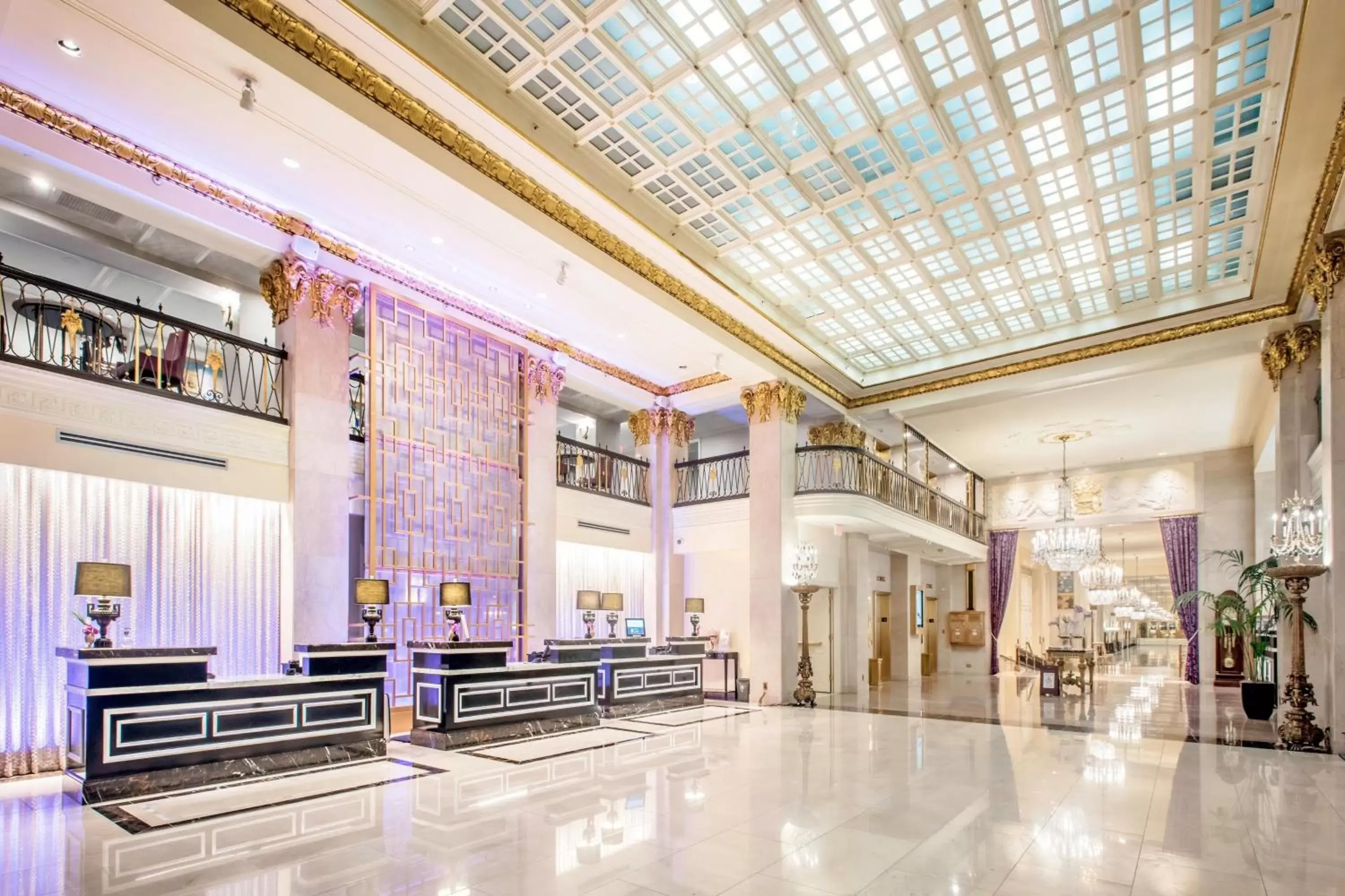 Lobby or reception in The Mayflower Hotel, Autograph Collection