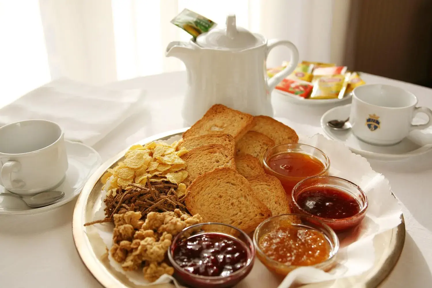 Buffet breakfast in Hotel Terme Salus